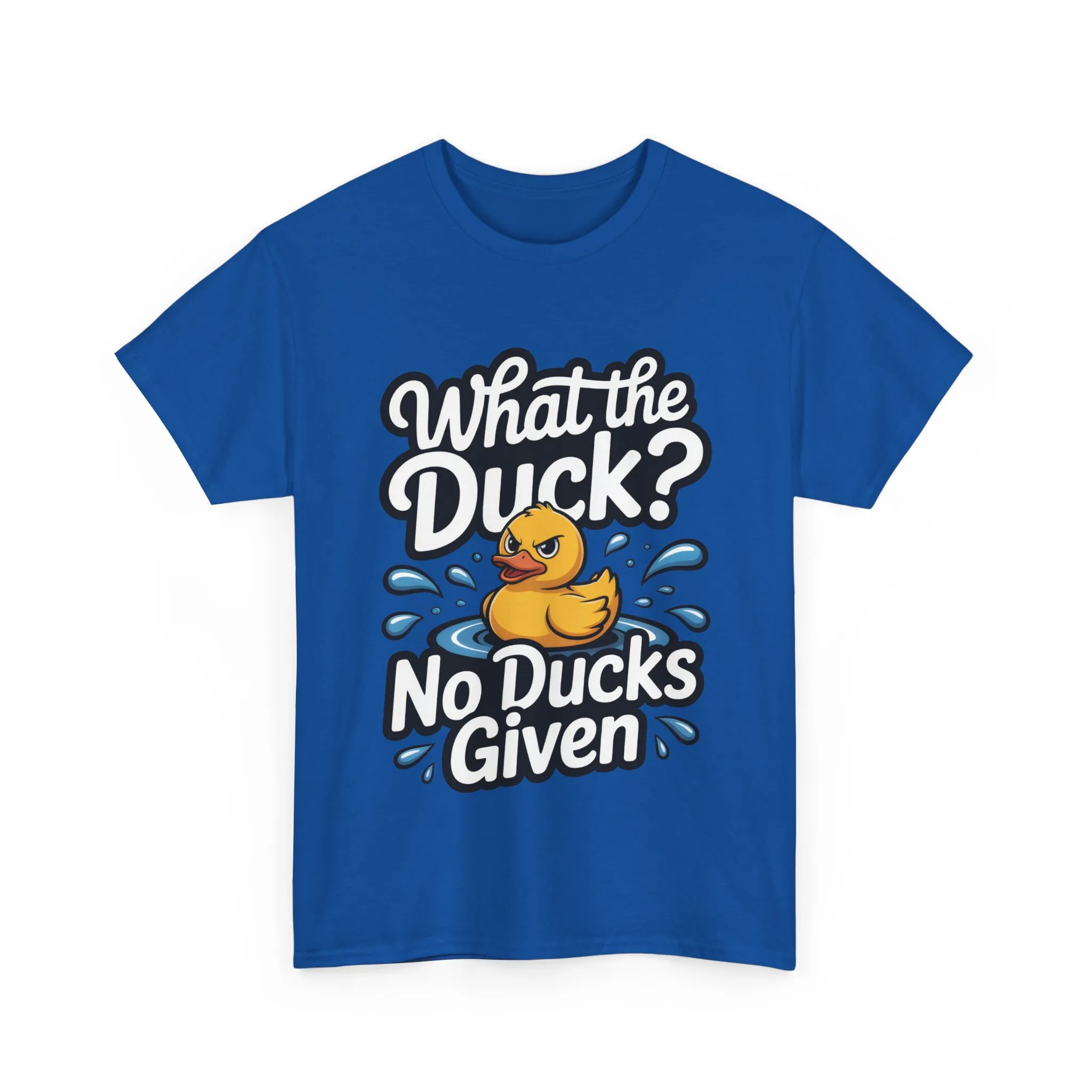 Funny Duck Shirt - No Ducks Given Tee - What The Duck Mens T-Shirt - Sarcastic Rubber Duck Graphic - Humor Gift For Him - Image 22