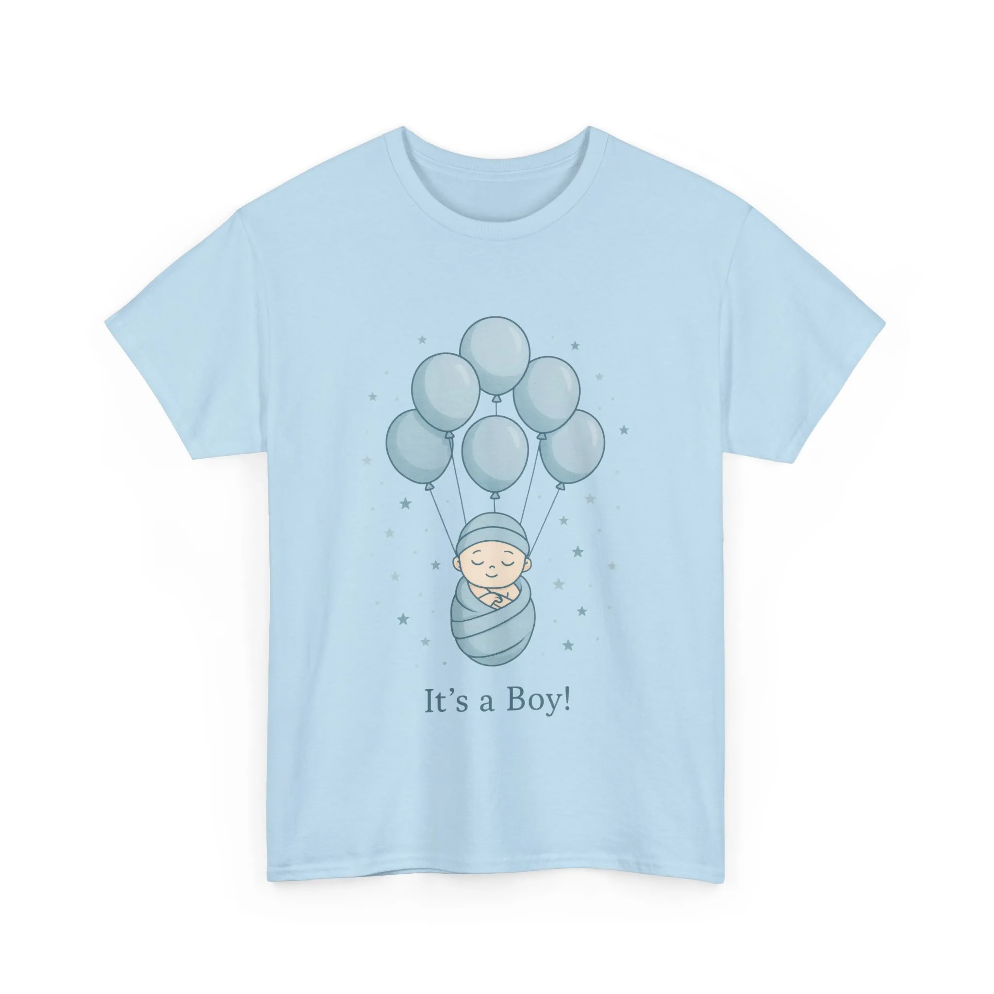 Its a Boy Maternity T-Shirt, Baby Boy Pregnancy Announcement Shirt, Gender Reveal Mom To Be Gift, Expecting Baby Shower Tee - Image 10
