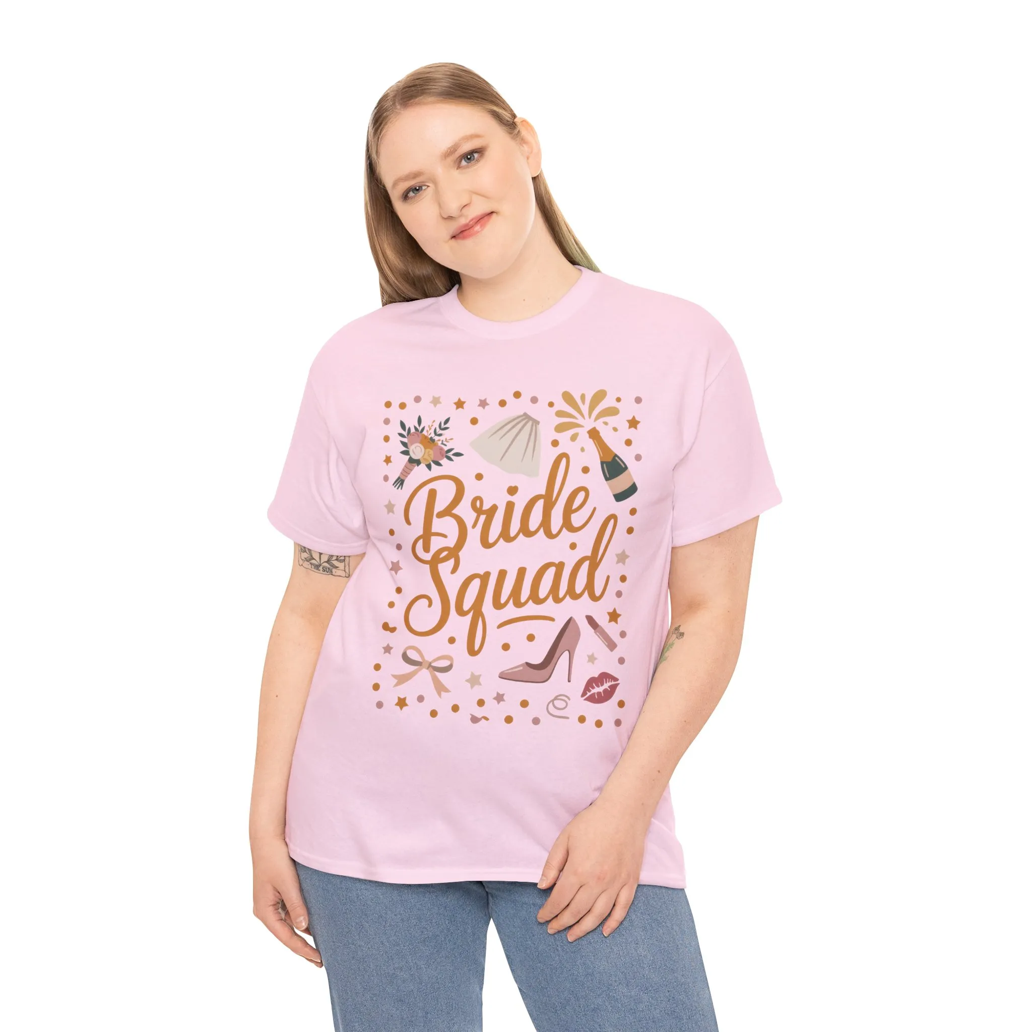 Bride Squad Shirt, Bachelorette Party T-Shirt, Bridesmaid Wedding Tee, Hen Party Matching Shirts, Bridal Shower, Gift for Bridesmaids - Image 27