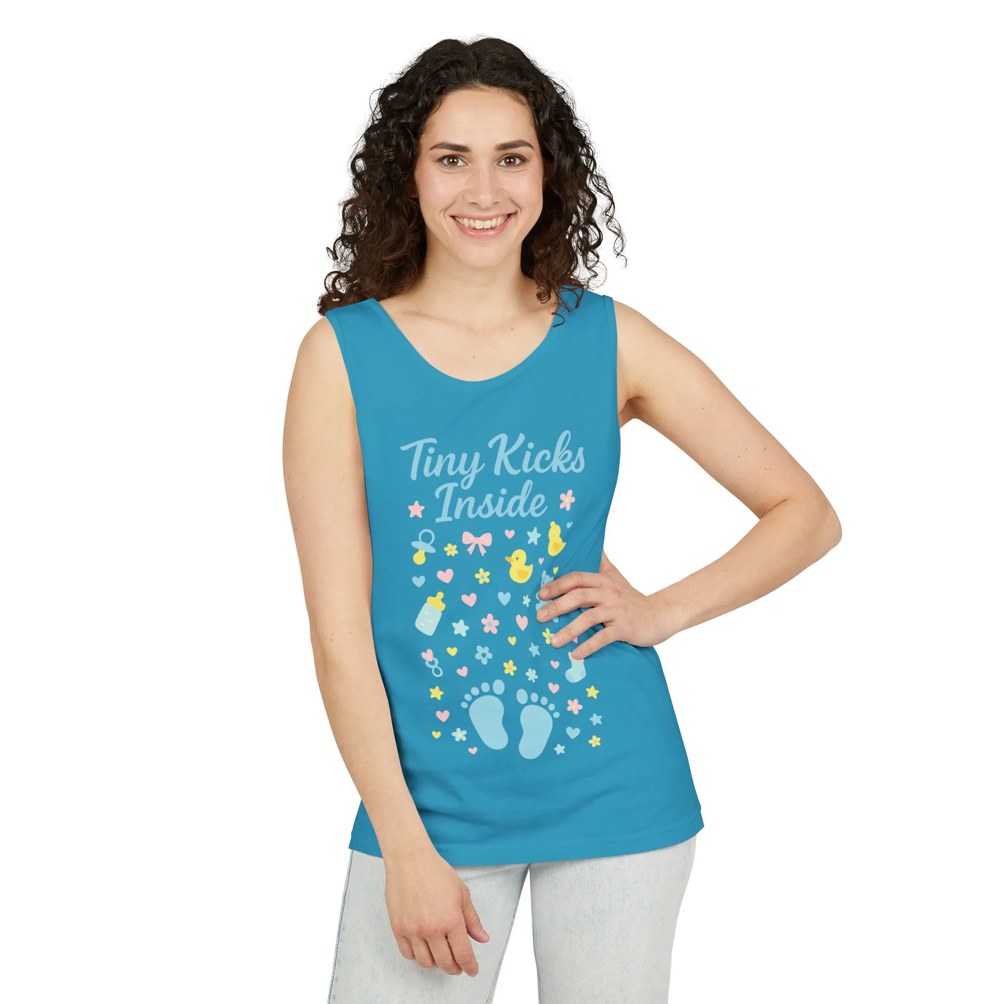 Maternity Tank Top Pregnancy Announcement Shirt, Cute Mom To Be Gift, Expecting Baby Gift, Pregnancy Reveal Top, Baby Shower Shirt - Image 10