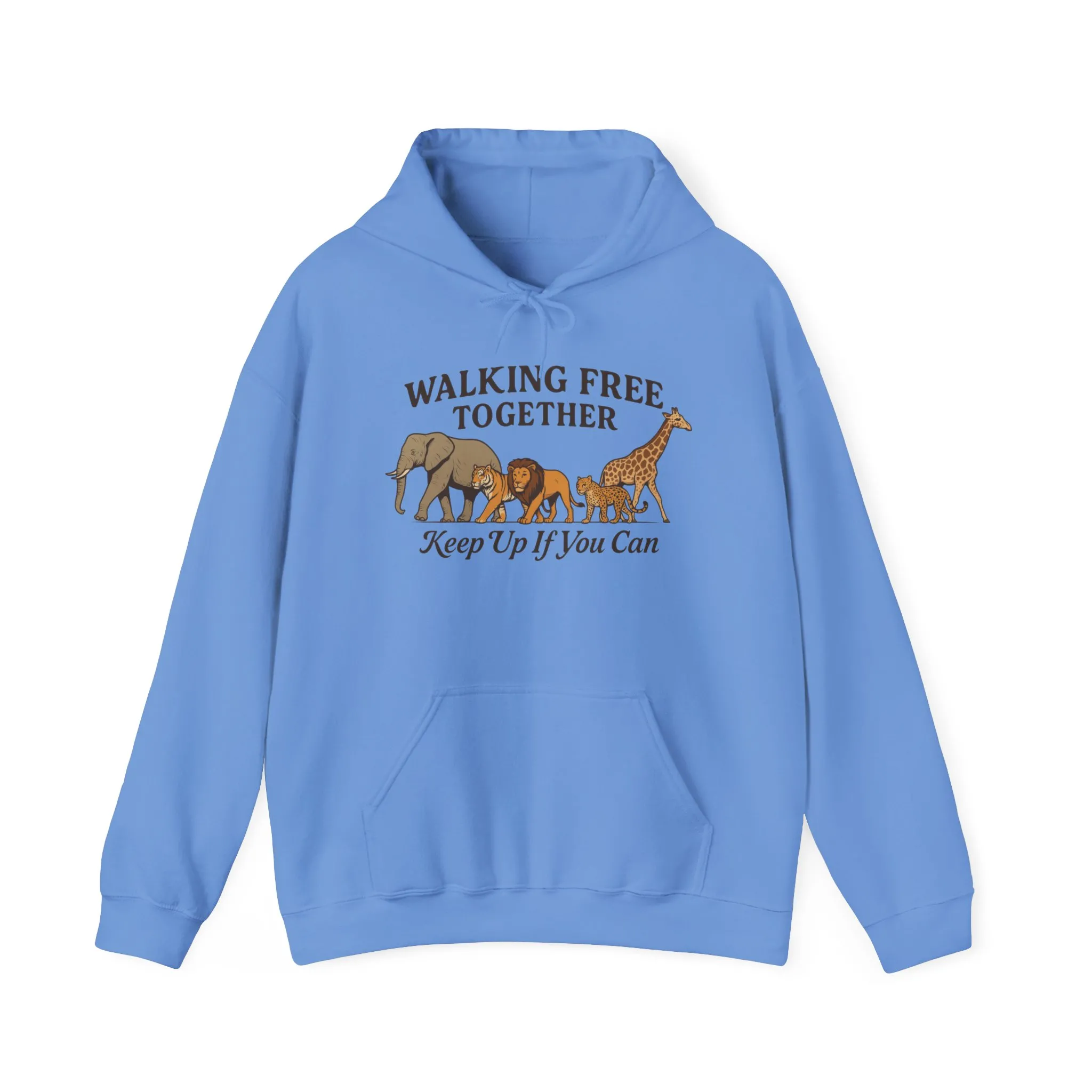 Spirit of the Wild Lion Mens Hoodie - Vacation Mode Funny Jungle King Graphic Pullover for Men, Wildlife Lovers Gift, Cozy Nature Hoodie - Image 21