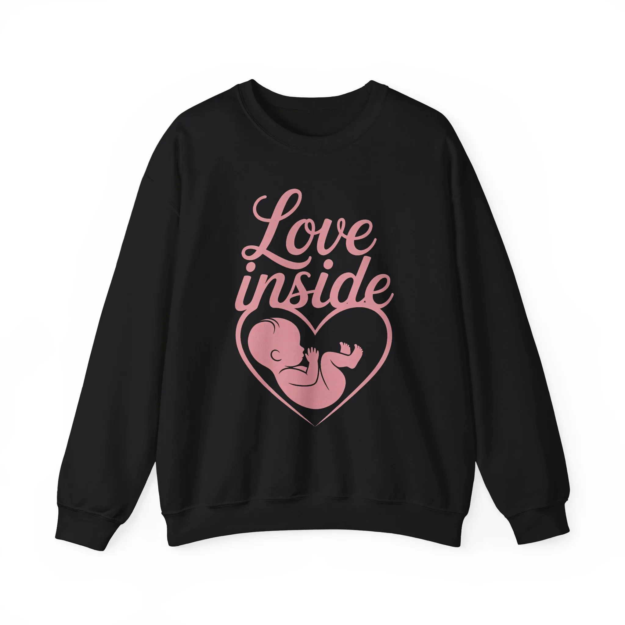 Maternity Sweatshirt, Pregnancy Announcement Tee, Baby Inside Mom To Be Gift, Expecting Mother Gift, Pregnancy Reveal Top, Baby Shower Top - Image 10