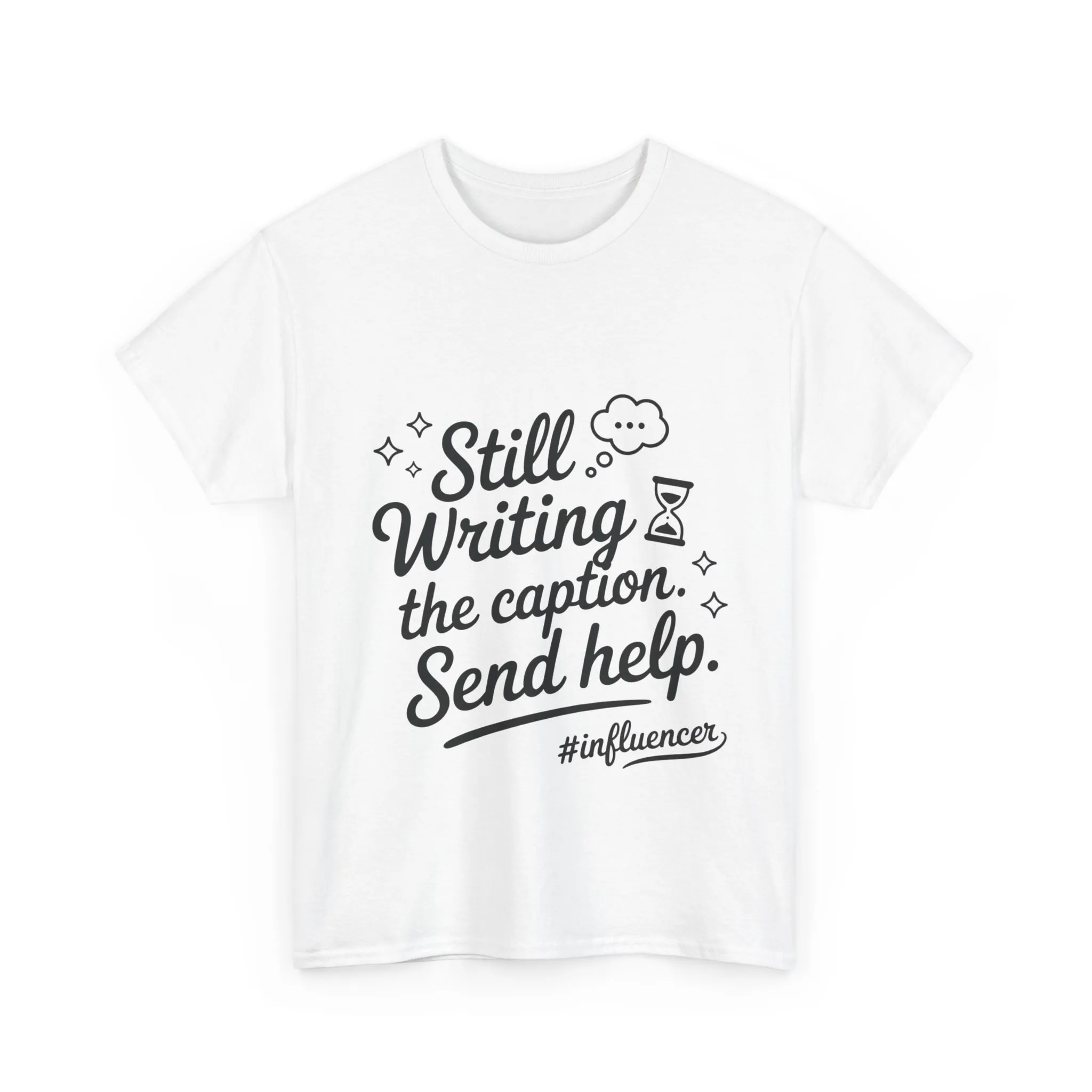 Funny Influencer Womens T-Shirt, Sarcastic Social Media Gift Tee, Funny T-Shirt for Creatives, Gift Social Media Lovers, Humor Apparel - Image 4