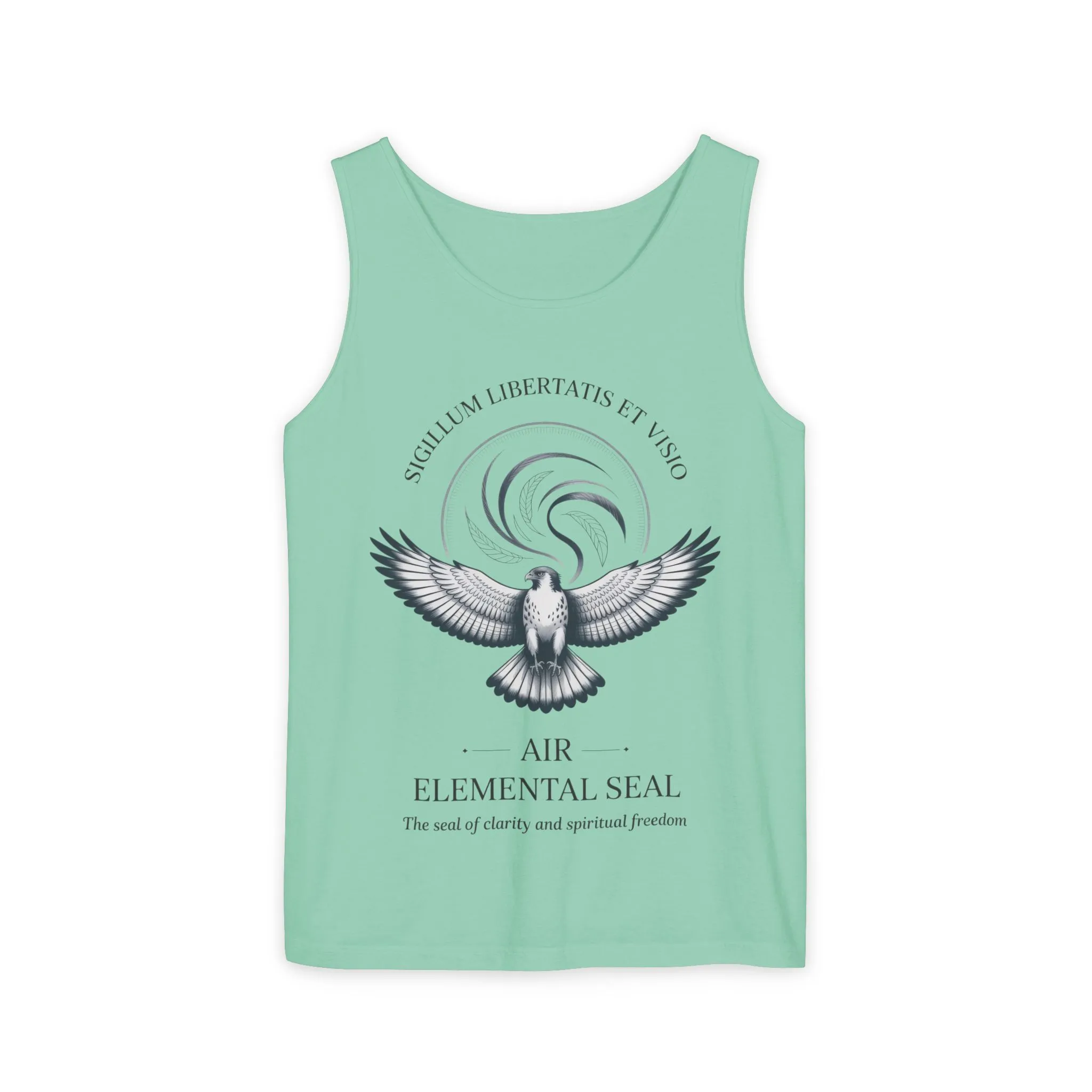 Air Elemental Seal Tank Top, Clarity & Spiritual Freedom Symbol Tee, Unisex Elemental Shirt, Vision Totem Gift, Spiritual Gift - Image 13
