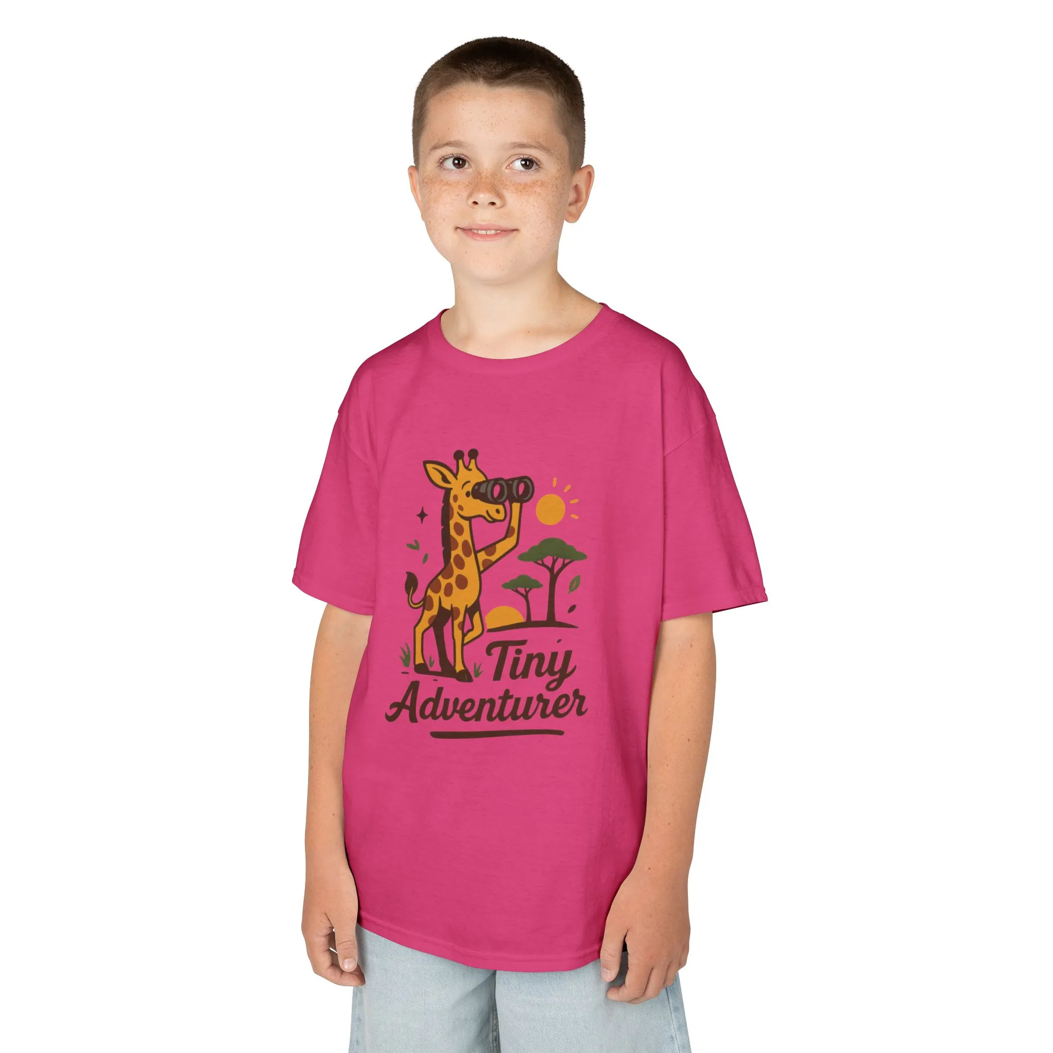 Tiny Adventurer Kids Tee, Giraffe T-Shirt, Children's Nature Shirt, Fun Kids Apparel, Birthday Gift for Boys and Girls - Image 24