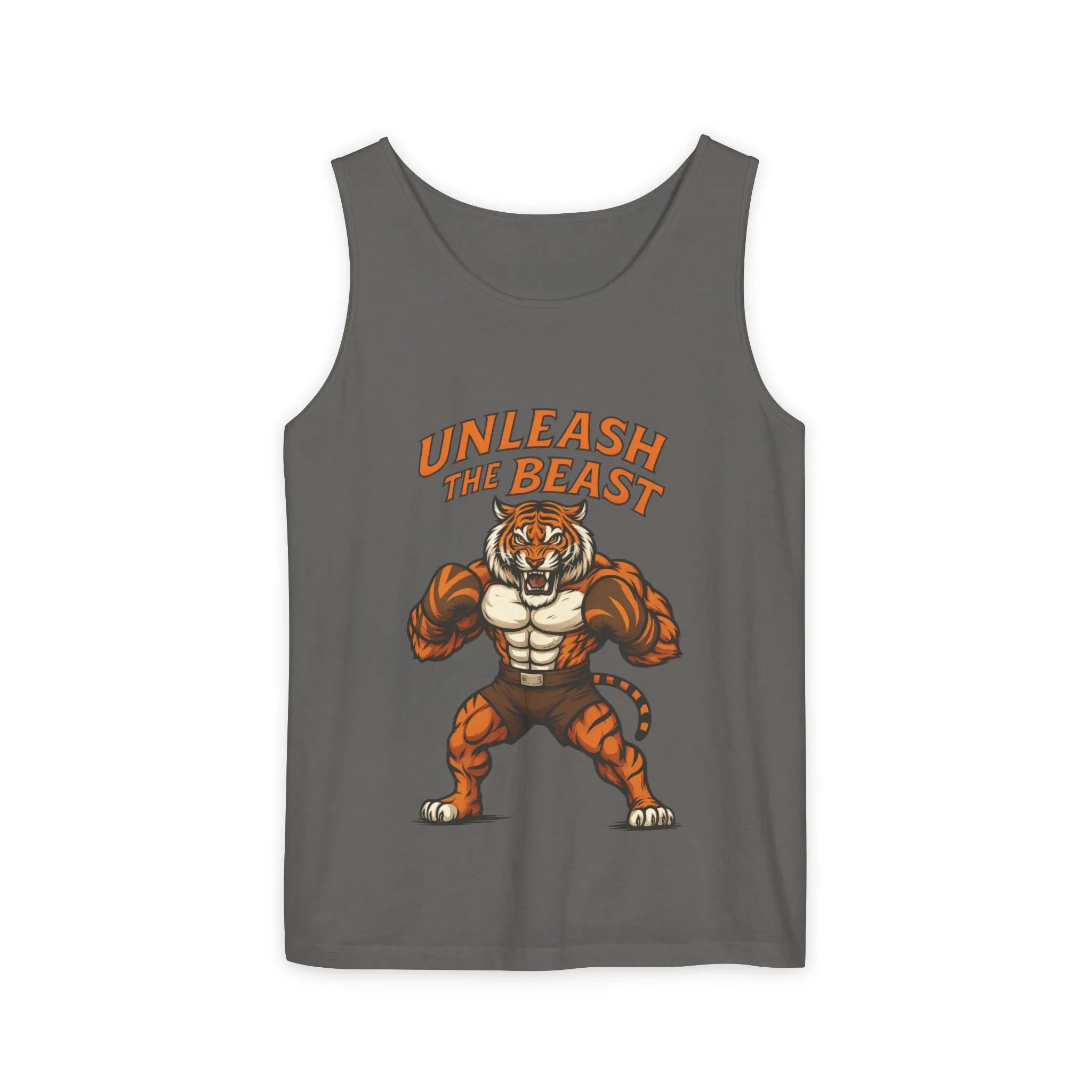 Unleash The Beast Tiger Gym Tank Top - Mens Workout Muscle Tank, Fitness Motivation Sleeveless Shirt, Bodybuilding Top, Strong Beast Gym Top - Image 6