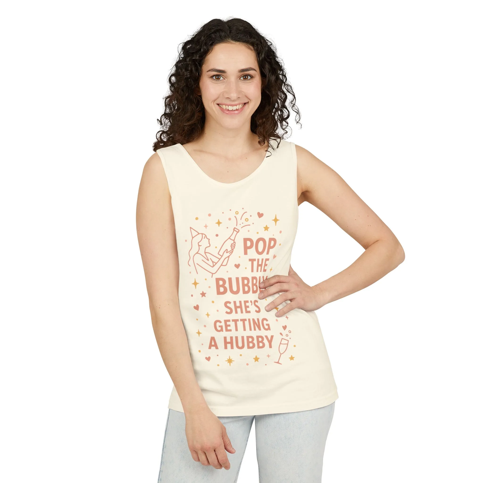 Bridal Party Tank, Bachelorette Party Tee, Bridesmaid Wedding Tee, Hen Party Top, Bridal Shower, Bridesmaids Gift - Image 6
