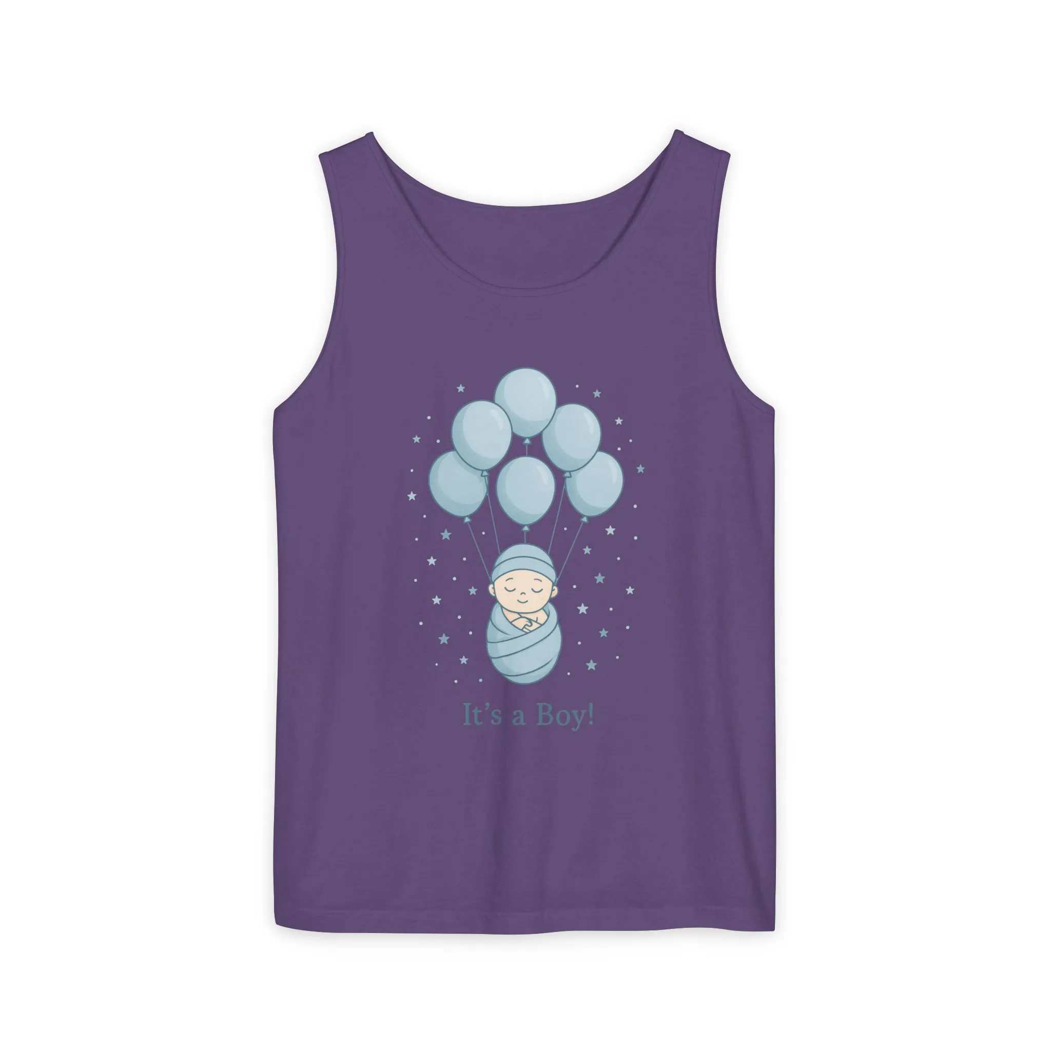 Its a Boy Maternity Tank Top, Baby Boy Pregnancy Announcement Tank, Gender Reveal Mom To Be Gift, Expecting Baby Shower Top - Image 21