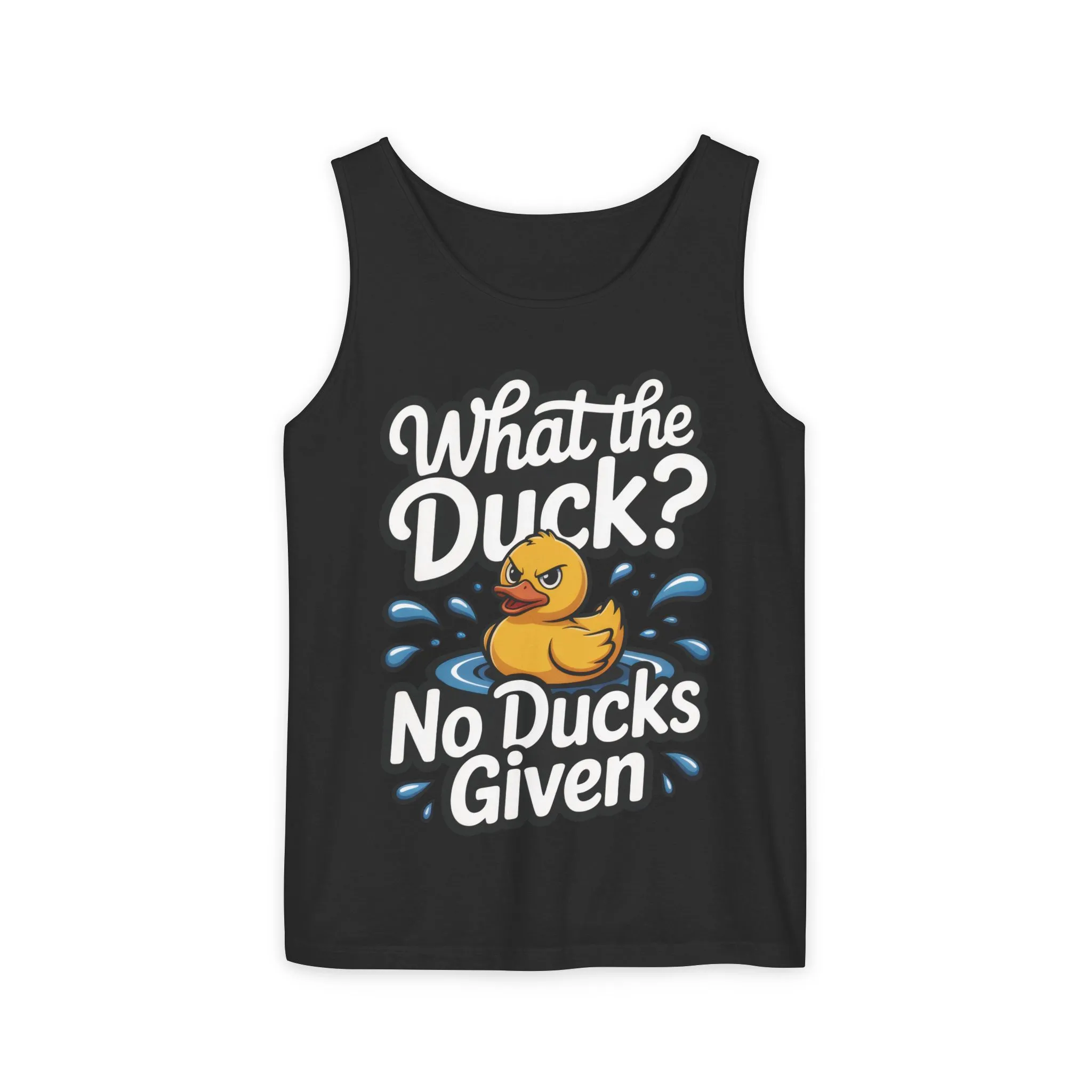 Funny Duck Tank Top for Summer - No Ducks Given Tee - What The Duck Mens T-Shirt - Sarcastic Rubber Duck Graphic, Humor Gift For Him - Image 20