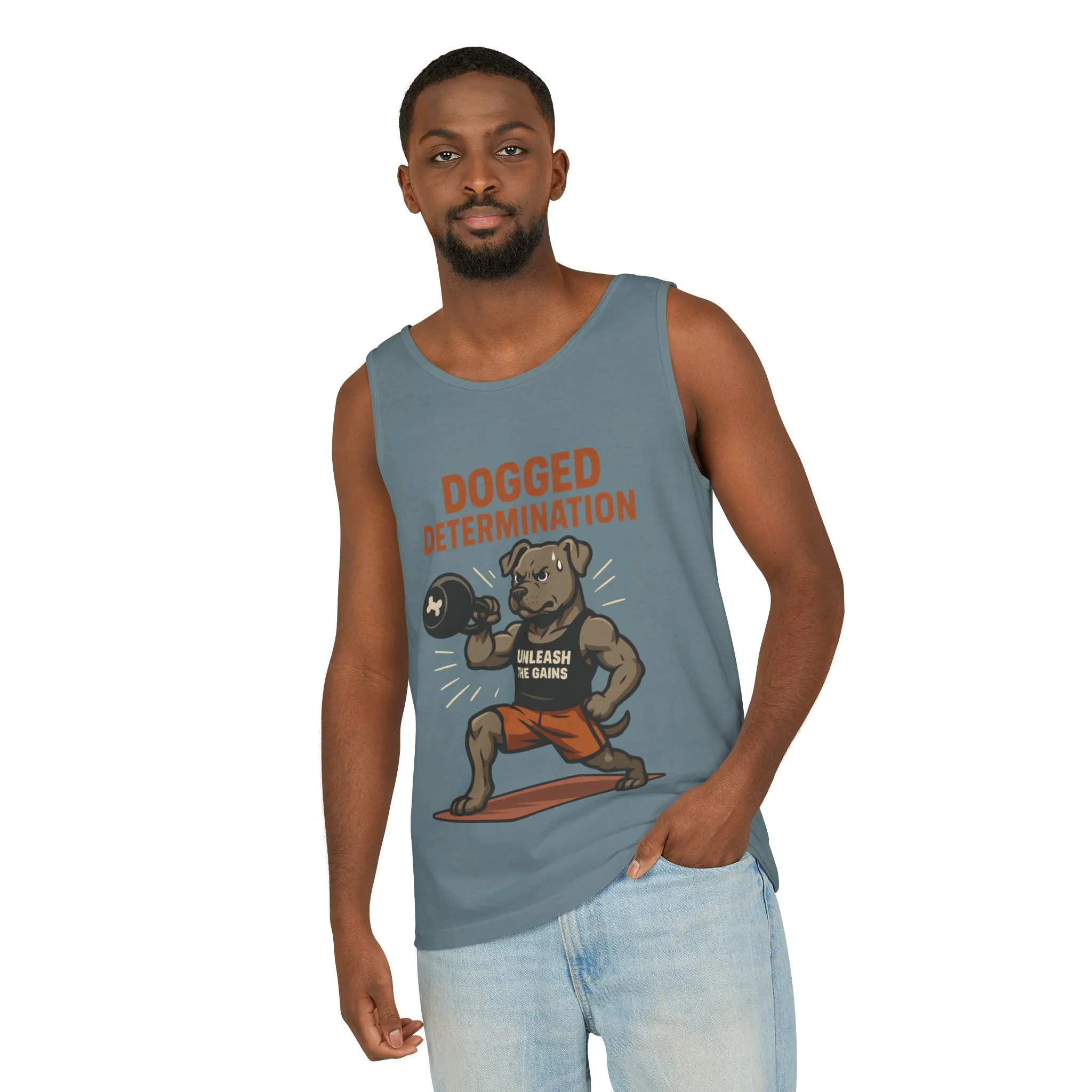 Funny Gym Dog Tank Top for Men, Workout Bulldog Graphic Tee, Fitness Motivation Shirt, Dog Lover Gift, Gym Wear, Fitness Tank Top - Image 23