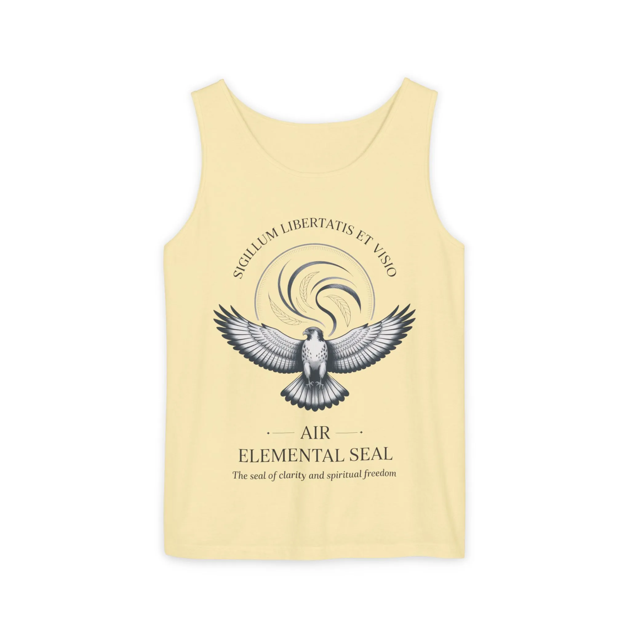 Air Elemental Seal Tank Top, Clarity & Spiritual Freedom Symbol Tee, Unisex Elemental Shirt, Vision Totem Gift, Spiritual Gift - Image 10
