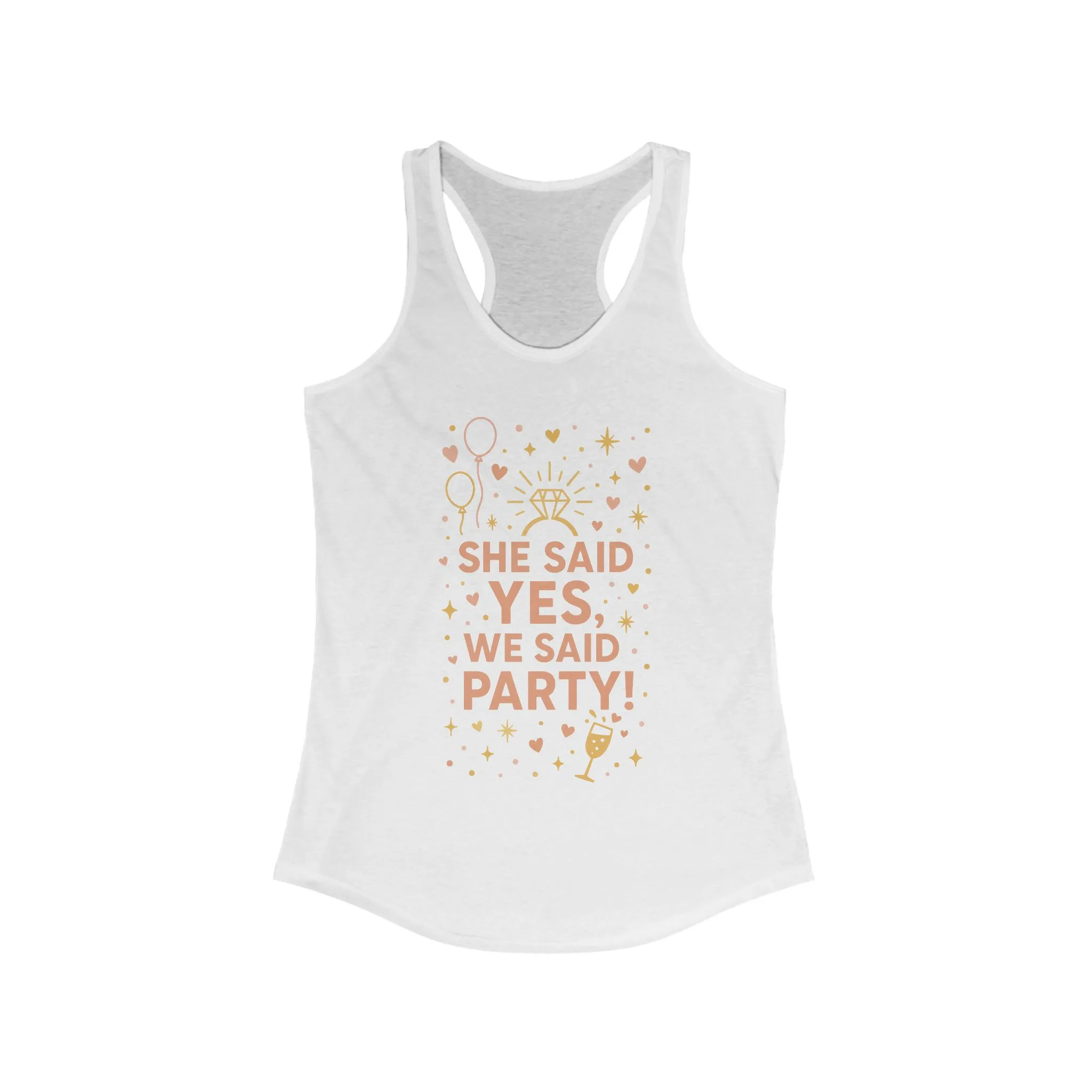 Bridal Party Tank Top, Bachelorette Party Tee, Bridesmaid Wedding Tee, Hen Party Tank, Bridal Shower, Bridesmaids Gift - Image 3