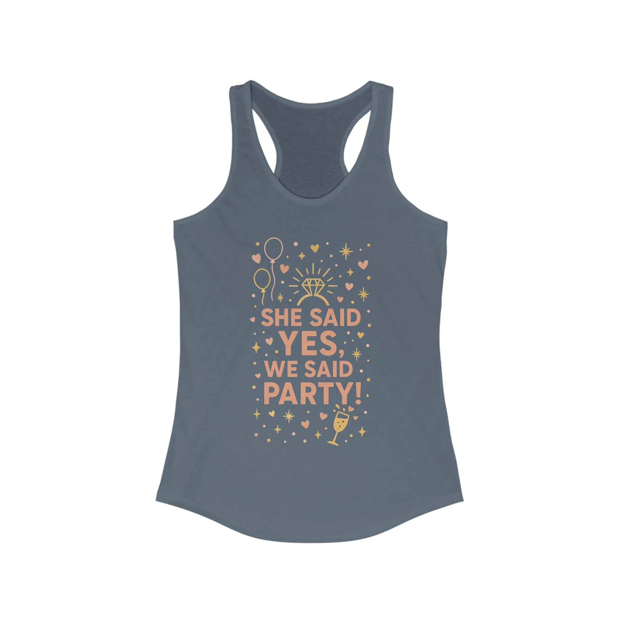 Bridal Party Tank Top, Bachelorette Party Tee, Bridesmaid Wedding Tee, Hen Party Tank, Bridal Shower, Bridesmaids Gift - Image 9