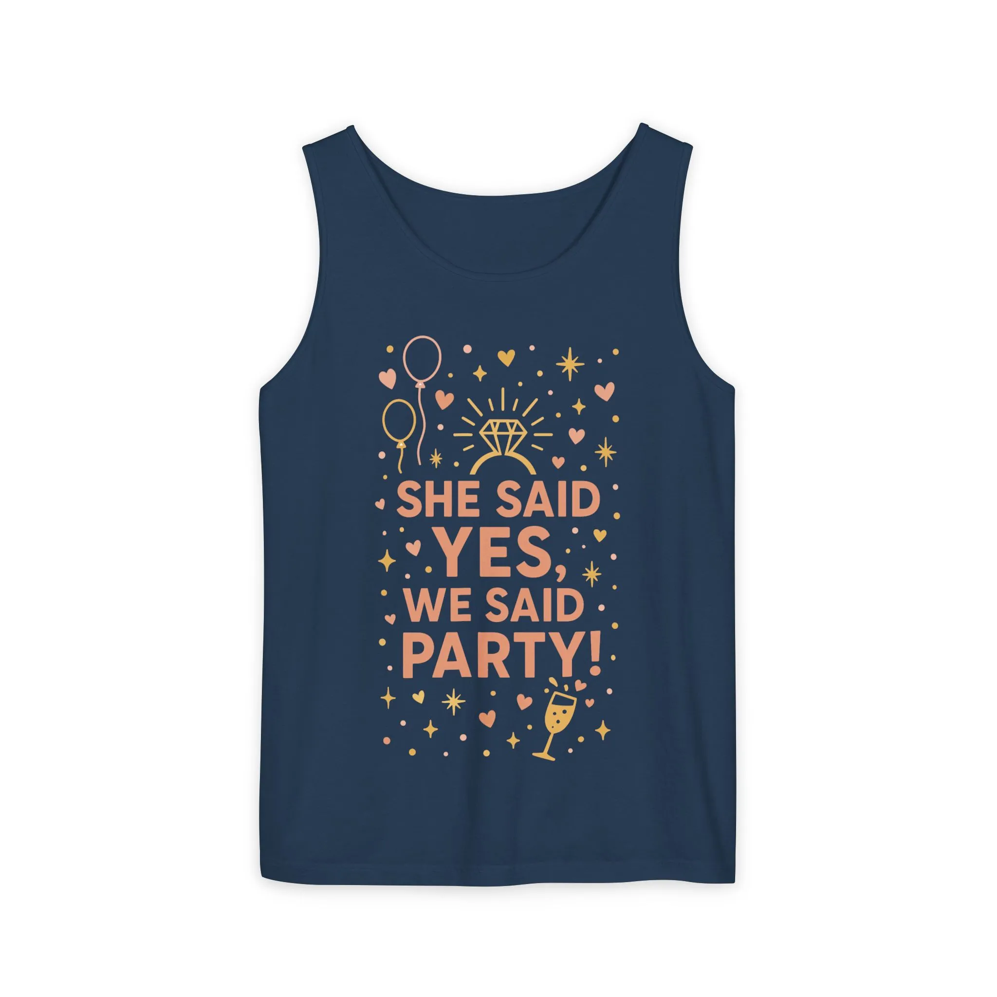 Bridal Party Tank Top, Bachelorette Party Tee, Bridesmaid Wedding Tee, Hen Party Tank, Bridal Shower, Bridesmaids Gift - Image 13
