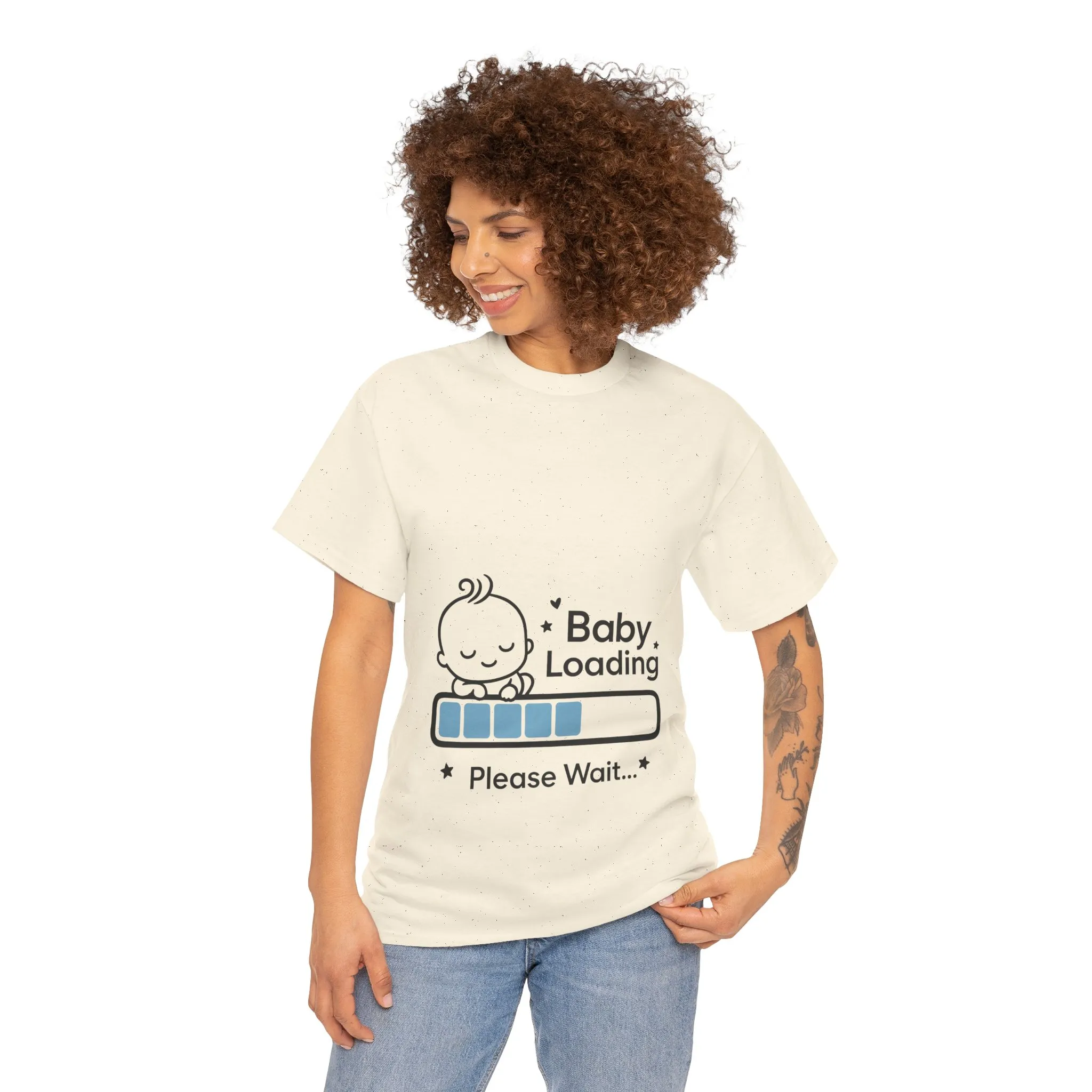 Baby Loading Maternity T-Shirt, Funny Pregnancy Announcement Tee, Mom To Be Gift, Expecting Baby Tee, Pregnancy Reveal Top, Baby Shower Gift - Image 32