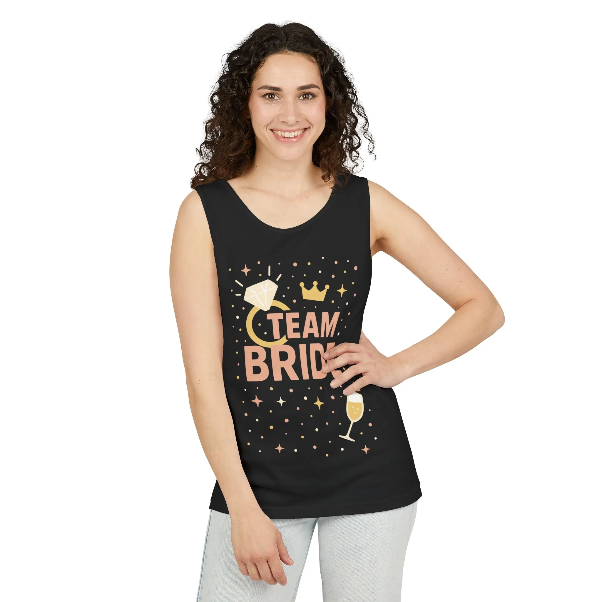 Team Bride Tank Top, Bachelorette Party Tee, Bridesmaid Wedding Tee, Hen Party Shirts, Bridal Shower, Bridesmaids Gift - Image 28