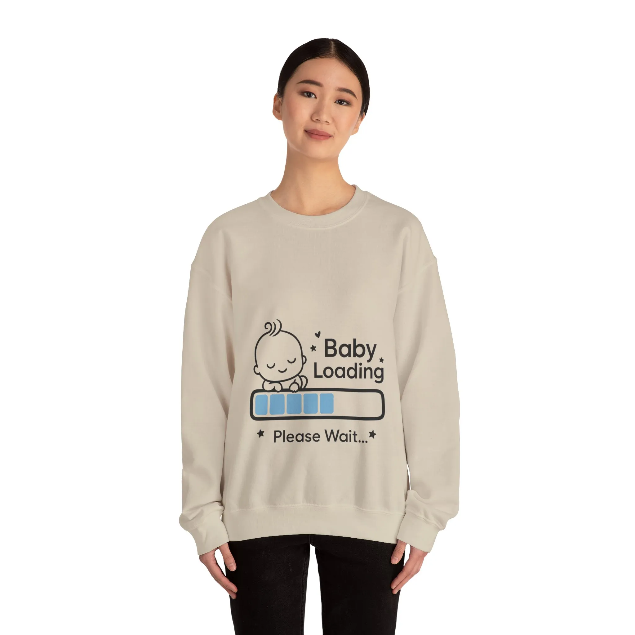 Baby Loading Maternity Sweatshirt, Pregnancy Announcement Shirt, Mom To Be Gift, Expecting Baby Gift, Pregnancy Reveal Top, Baby Shower Gift - Image 32