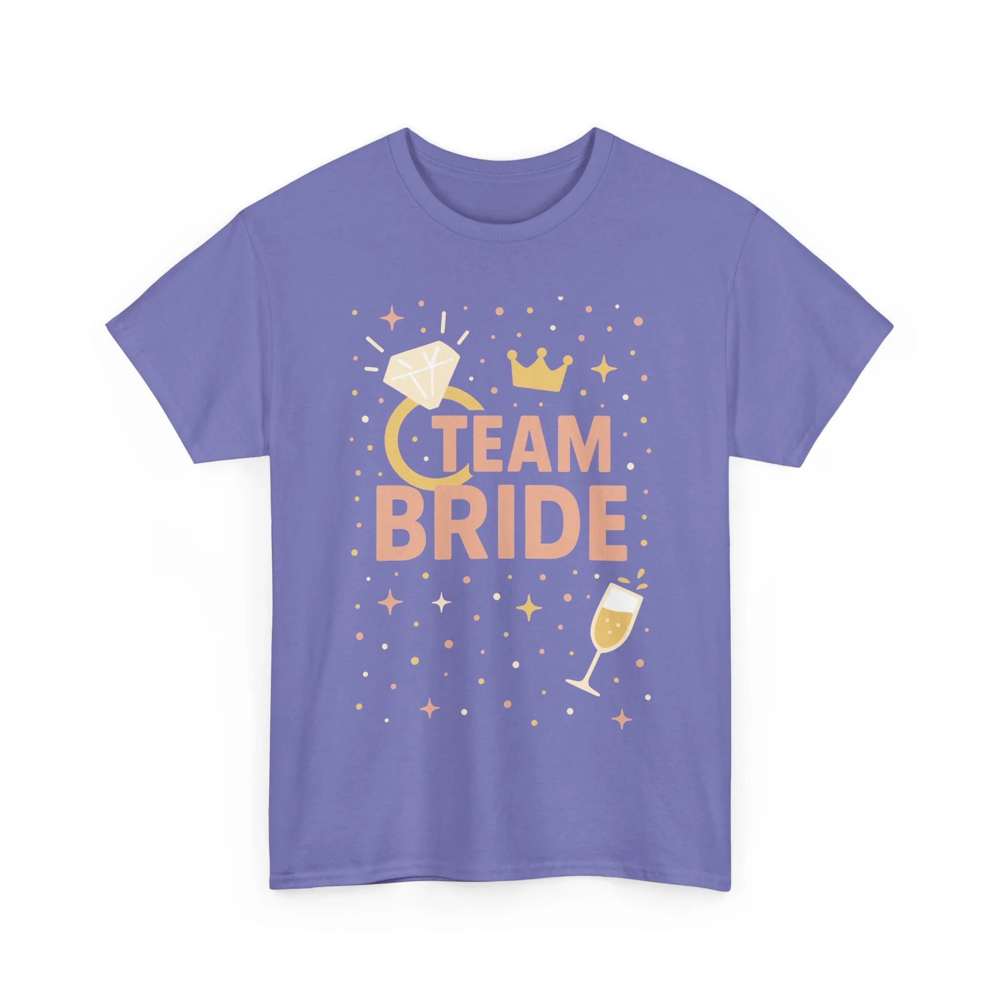 Team Bride T-Shirt, Bachelorette Party Tee, Bridesmaid Wedding Tee, Hen Party Matching Shirts, Bridal Shower, Bridesmaids Gift - Image 2