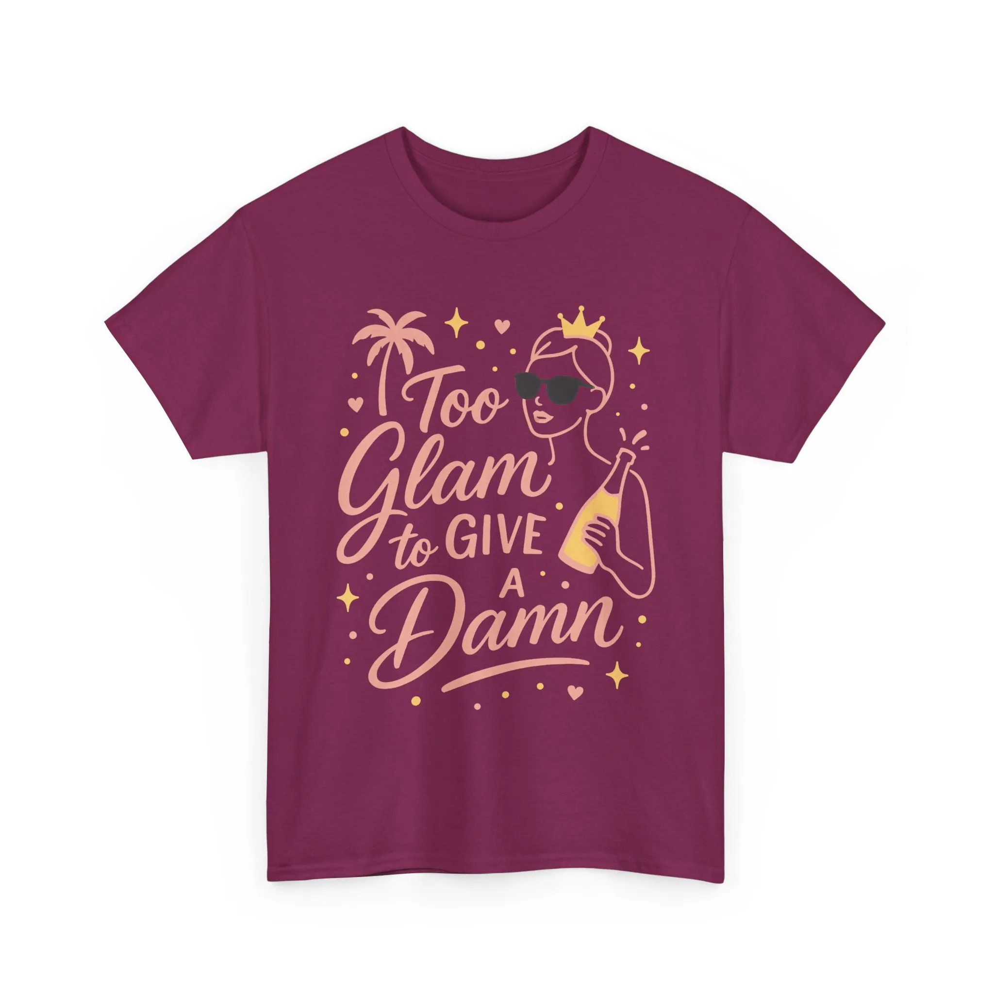 Too Glam to Give a Damn Bridal Party Shirt, Bachelorette Party Tee, Bridesmaid Wedding Tee, Hen Party Top, Bridal Shower, Bridesmaids Gift - Image 34