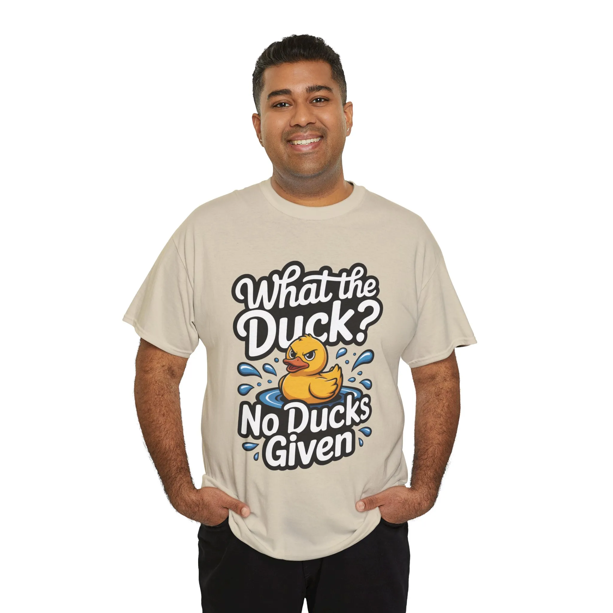 Funny Duck Shirt - No Ducks Given Tee - What The Duck Mens T-Shirt - Sarcastic Rubber Duck Graphic - Humor Gift For Him - Image 6