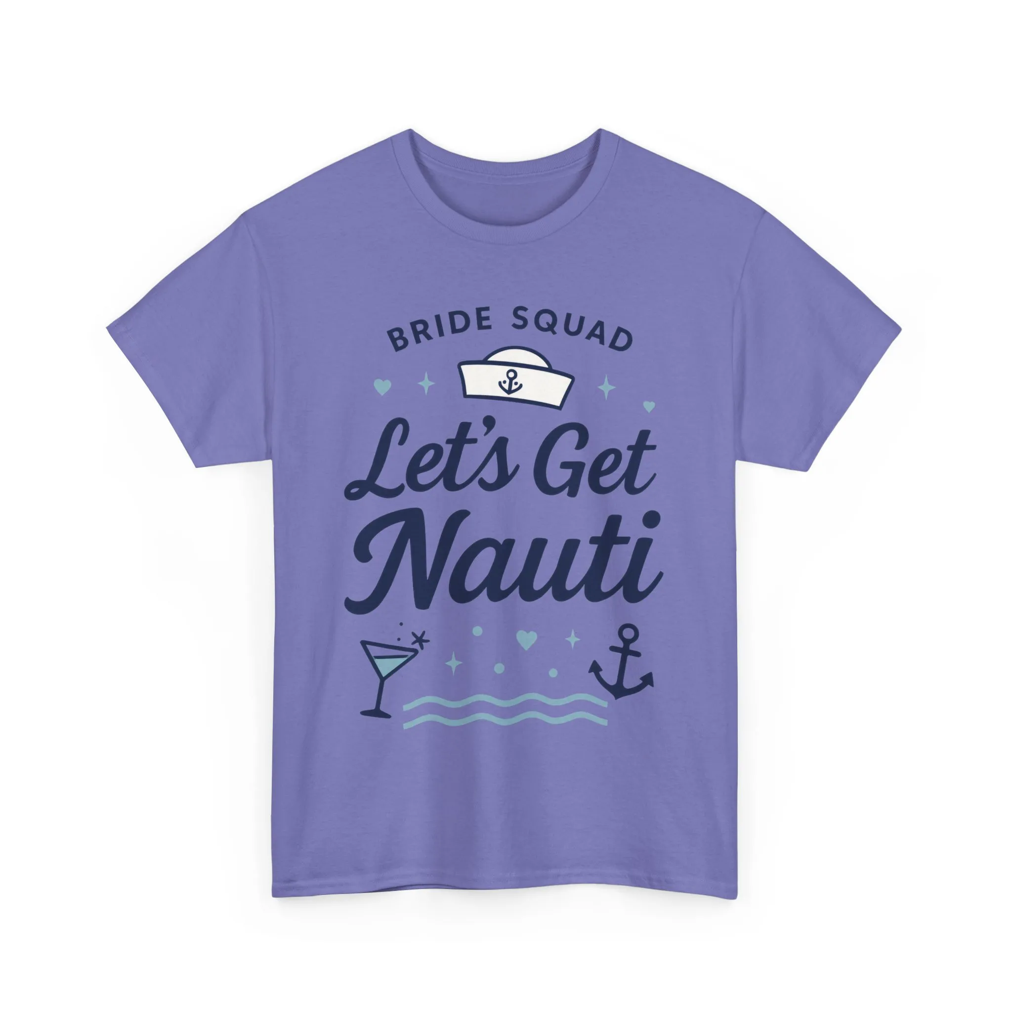 Lets Get Nauti Shirt, Nautical Bachelorette Party Tee, Bride Squad Gift, Bridesmaid Hen Party Top, Fun Nautical Wedding Shirt - Image 19