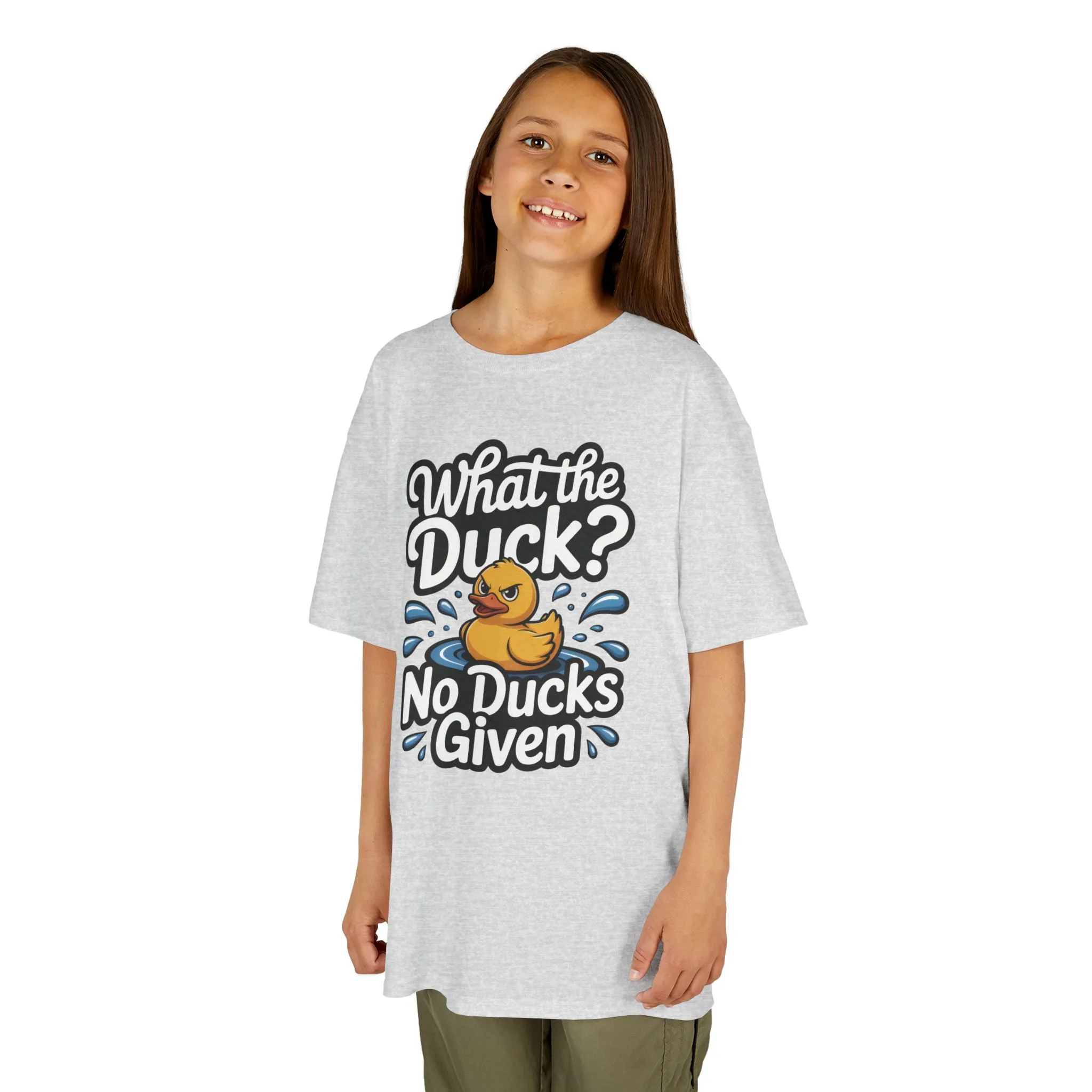 Funny Teen Duck Shirt, Kids Humor Tee, What The Duck Meme Tee, No Ducks Given Youth Tee, Sarcastic Rubber Duck Shirt, Cool Gift For Teens - Image 8