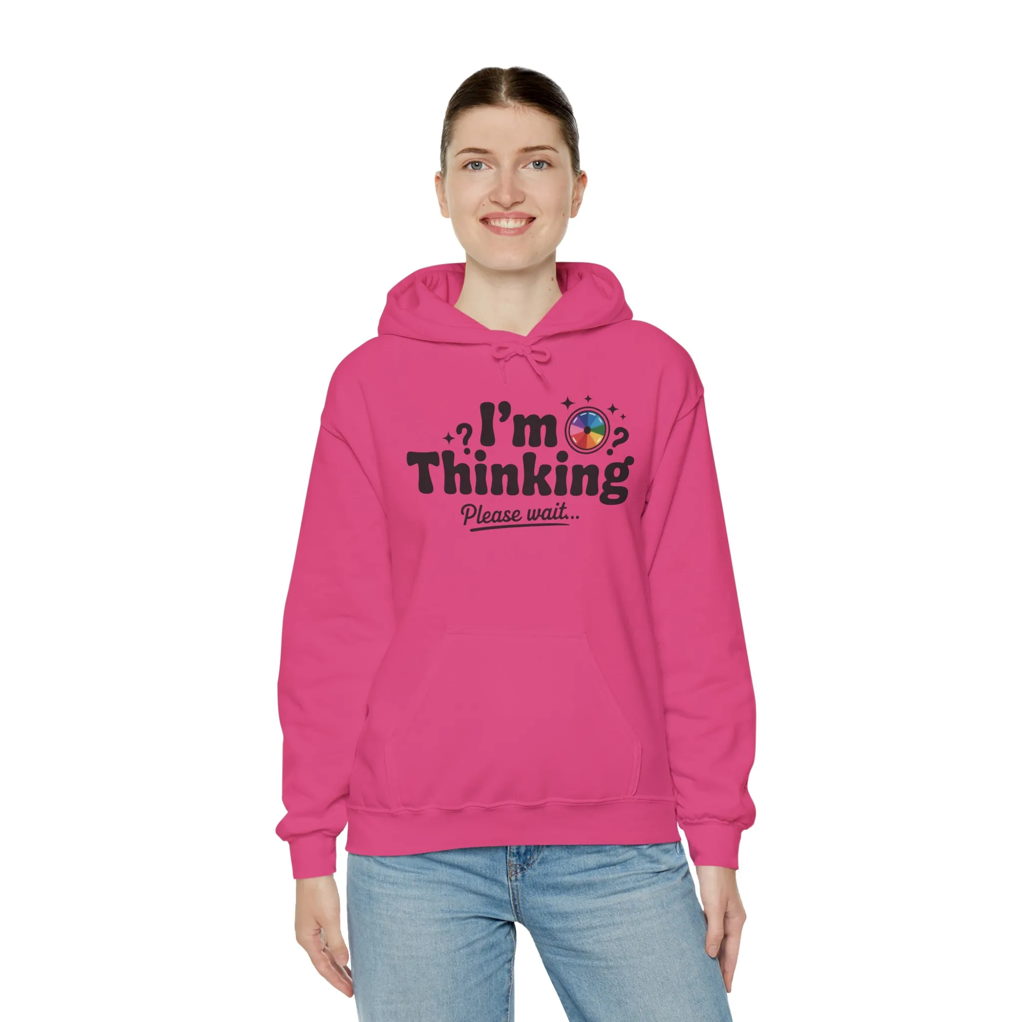 Playful Thinking Womens Hooded Sweatshirt, Womens Hoodie, Brainstorming Buddy, Thoughtful Gift, Cute Geeky Gift for Introverts, Programmers - Image 24