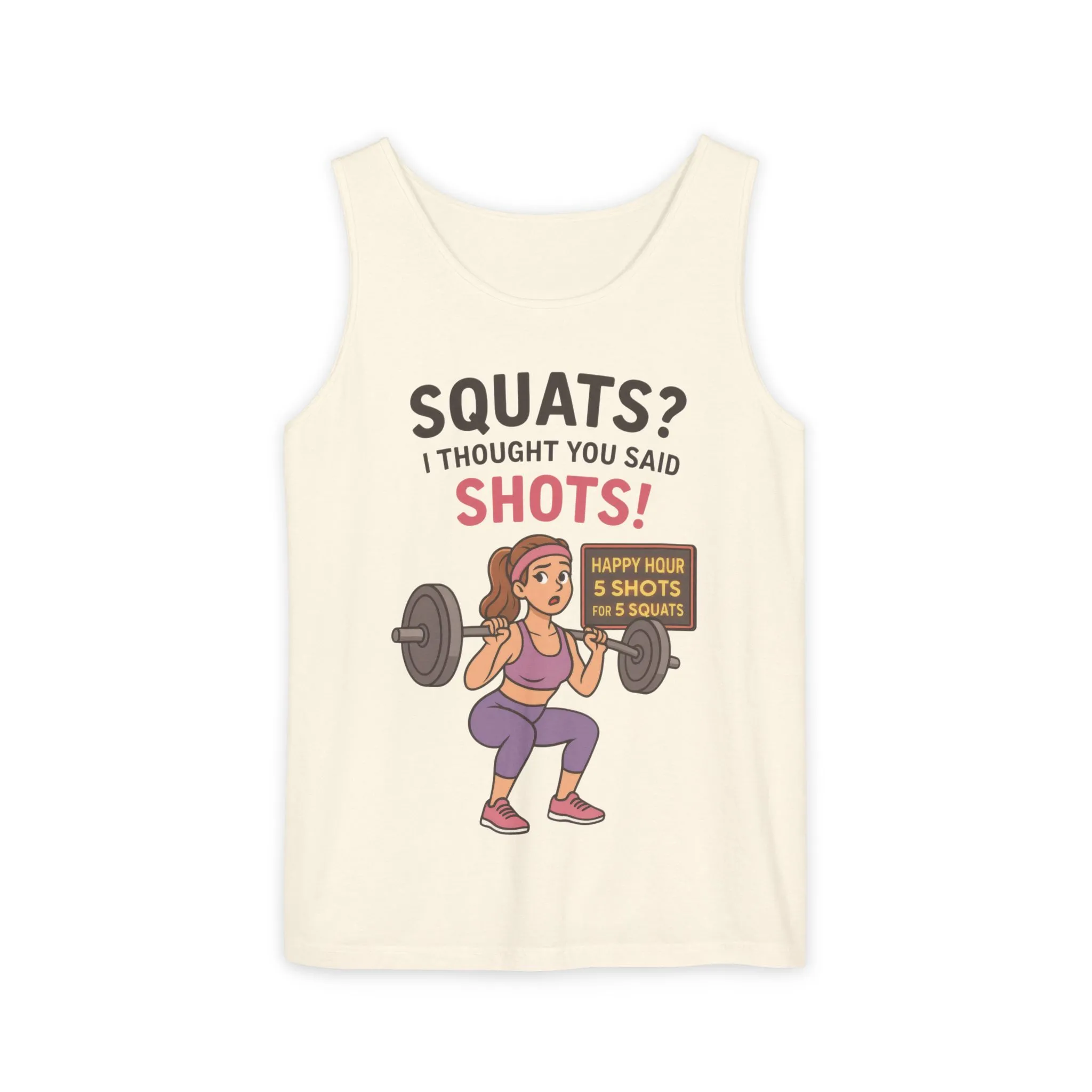 Funny Gym Womens Tank Top, Workout Humor Tee for Fitness Lovers, Gift for Gym Lovers, Activewear, Workout Gear, Gym Workout Shirt - Image 5