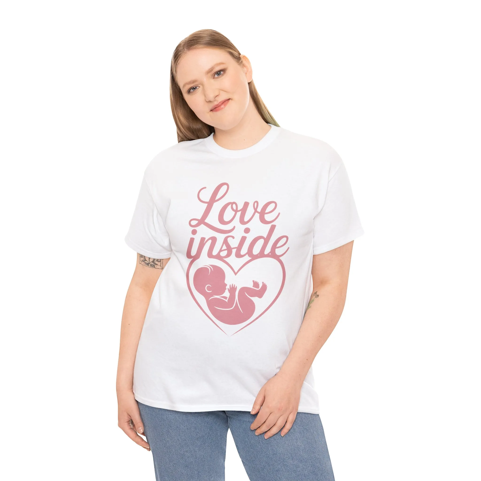 Maternity T-Shirt, Pregnancy Announcement Shirt, Baby Inside Mom To Be Gift, Expecting Mother Tee, Pregnancy Reveal Top, Baby Shower Top - Image 6