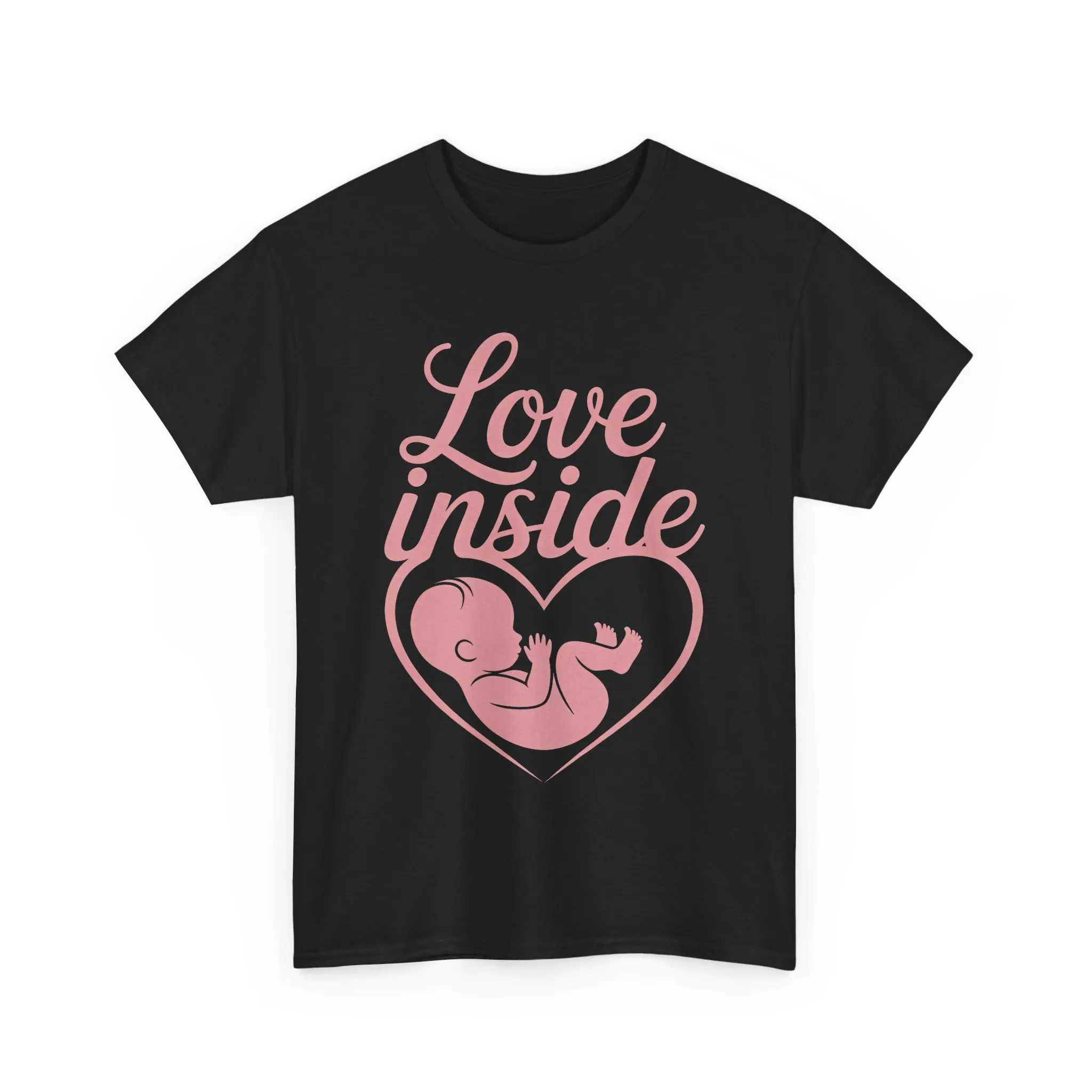 Maternity T-Shirt, Pregnancy Announcement Shirt, Baby Inside Mom To Be Gift, Expecting Mother Tee, Pregnancy Reveal Top, Baby Shower Top - Image 2