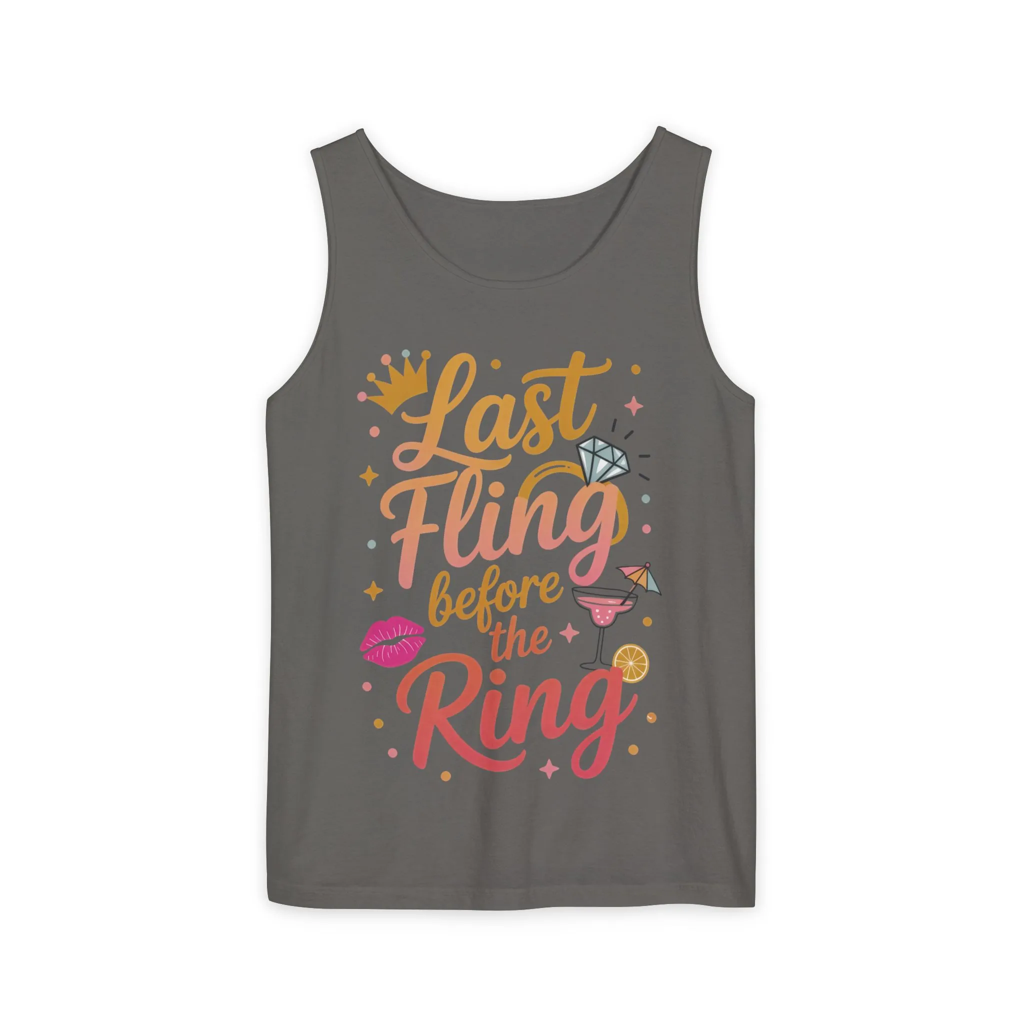 Last Fling Before the Ring T-Shirt, Bachelorette Party Tee, Bridesmaid Wedding Tee, Hen Party Shirts, Bridal Shower, Bridesmaids Gift - Image 7