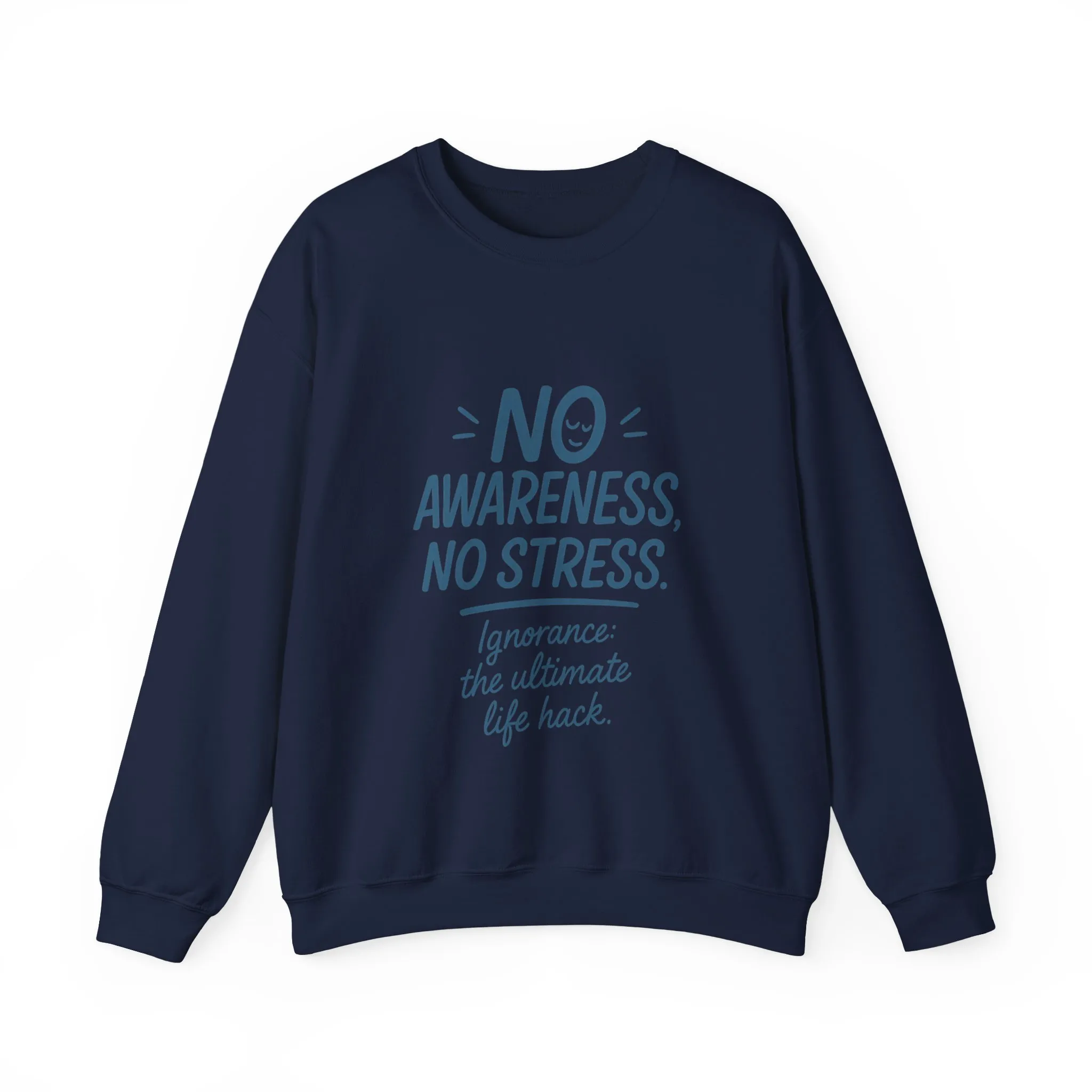 Funny Mens Mindful Crewneck Sweatshirt, Cozy Sweatshirt, Awareness Sweatshirt, Casual Style Gift, Perfect for Self-Care Days - Image 25