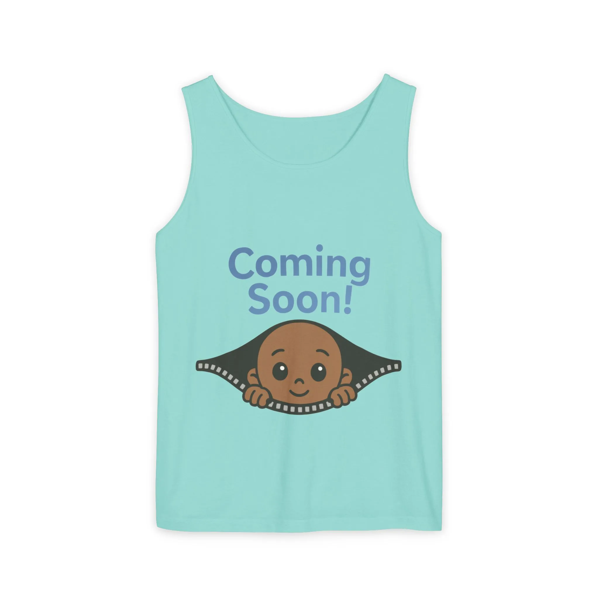 Coming Soon Maternity Tank Top, Cute Baby Boy Pregnancy Announcement Tee, Funny Expecting Mom Gift, Gender Reveal Tee, Baby Shower Top - Image 21