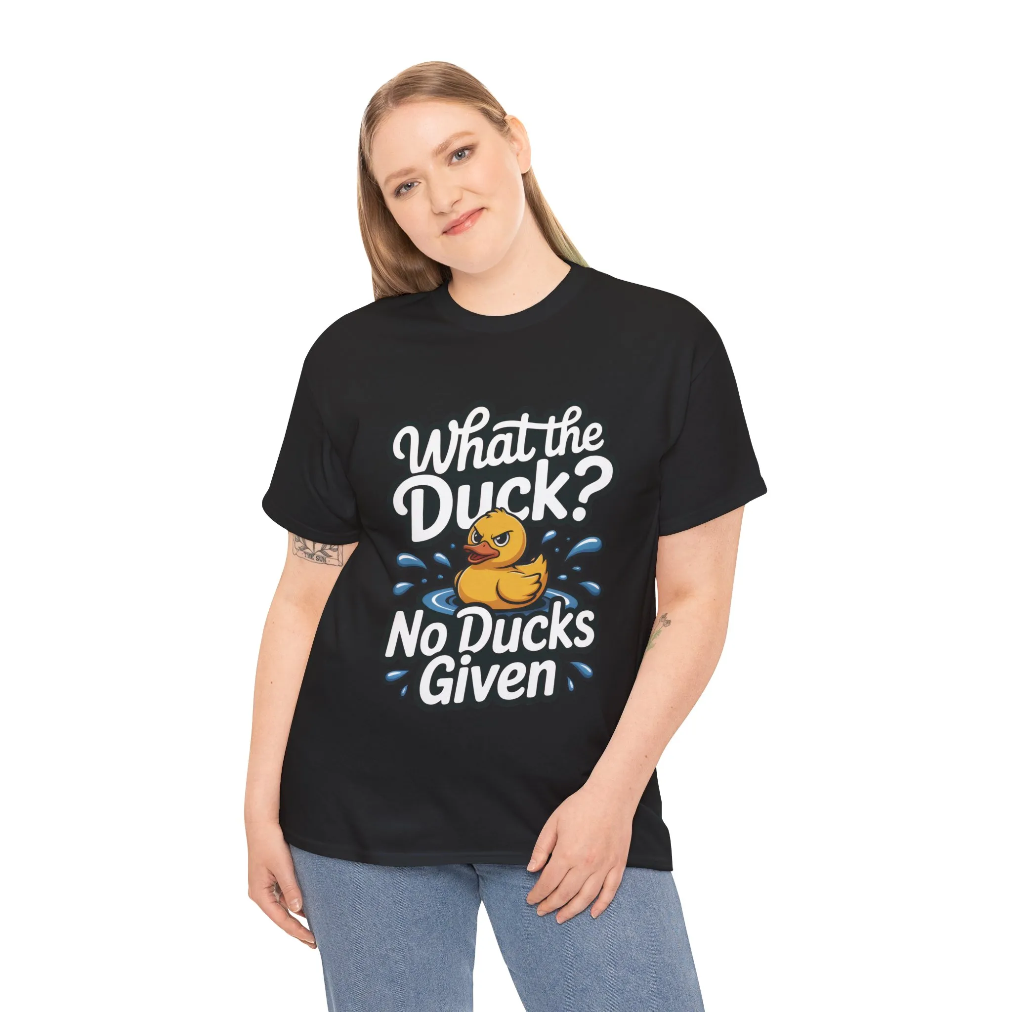 What The Duck Funny Womens Shirt, No Ducks Given T-Shirt, Cute Sarcastic Duck Tee, Sassy Rubber Duck Graphic Shirt, Humor Gift For Her - Image 6