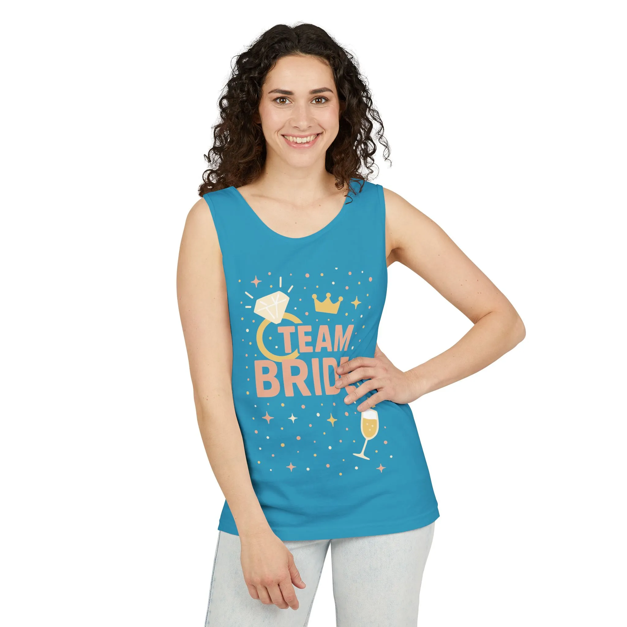 Team Bride Tank Top, Bachelorette Party Tee, Bridesmaid Wedding Tee, Hen Party Shirts, Bridal Shower, Bridesmaids Gift - Image 22