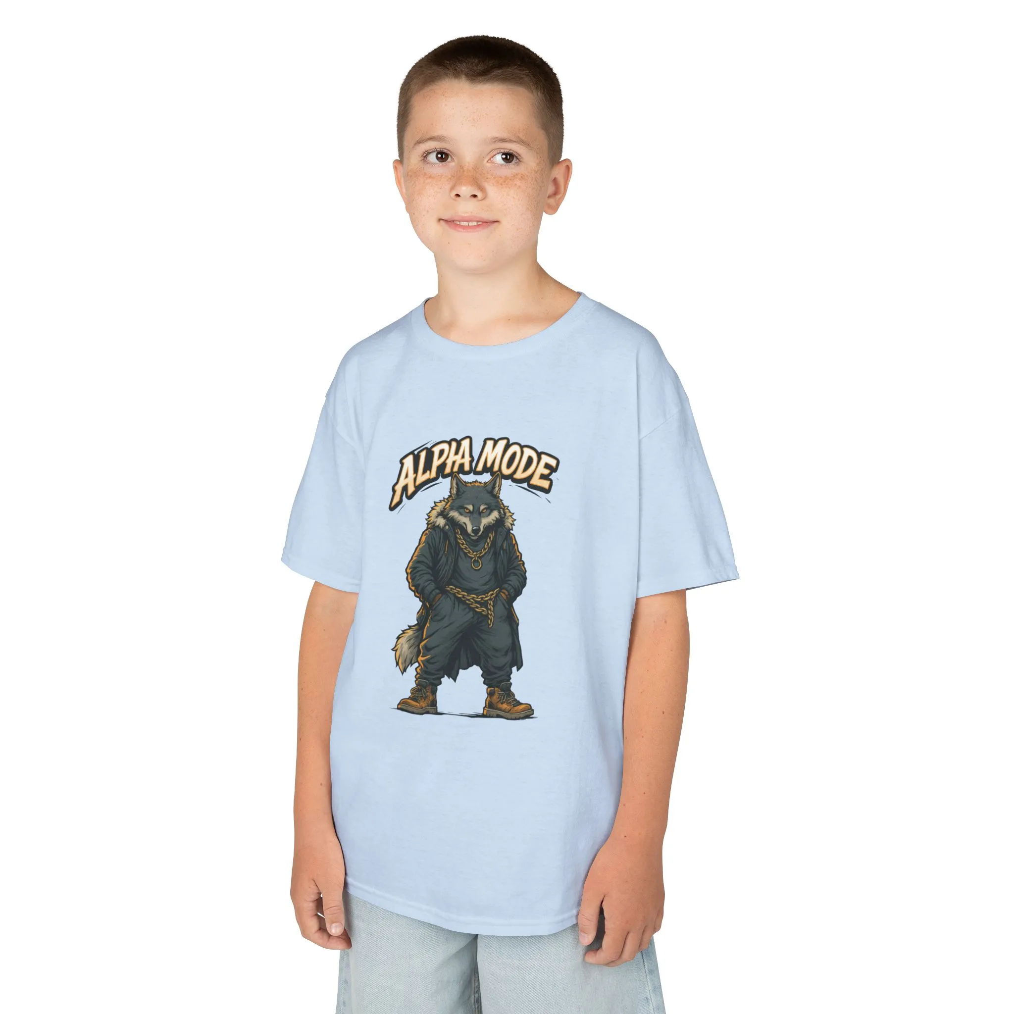Alpha Mode Teen Wolf Shirt, Cool Youth Graphic Tee, Hip Hop Savage Wolf Tee, Graphic Kids Tee, Alpha Teen Streetwear, Wolf Gift for Teens - Image 21