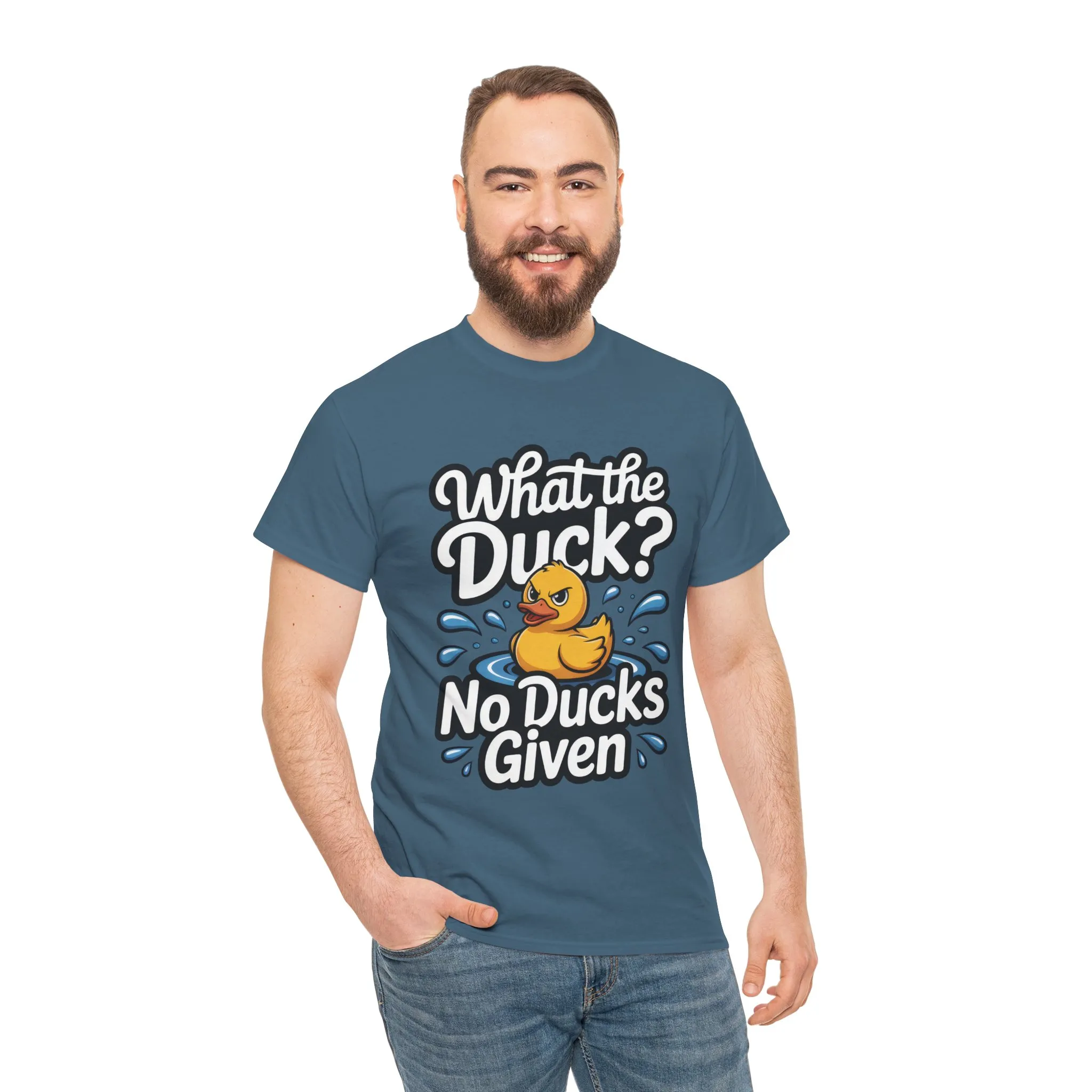 Funny Duck Shirt - No Ducks Given Tee - What The Duck Mens T-Shirt - Sarcastic Rubber Duck Graphic - Humor Gift For Him - Image 20