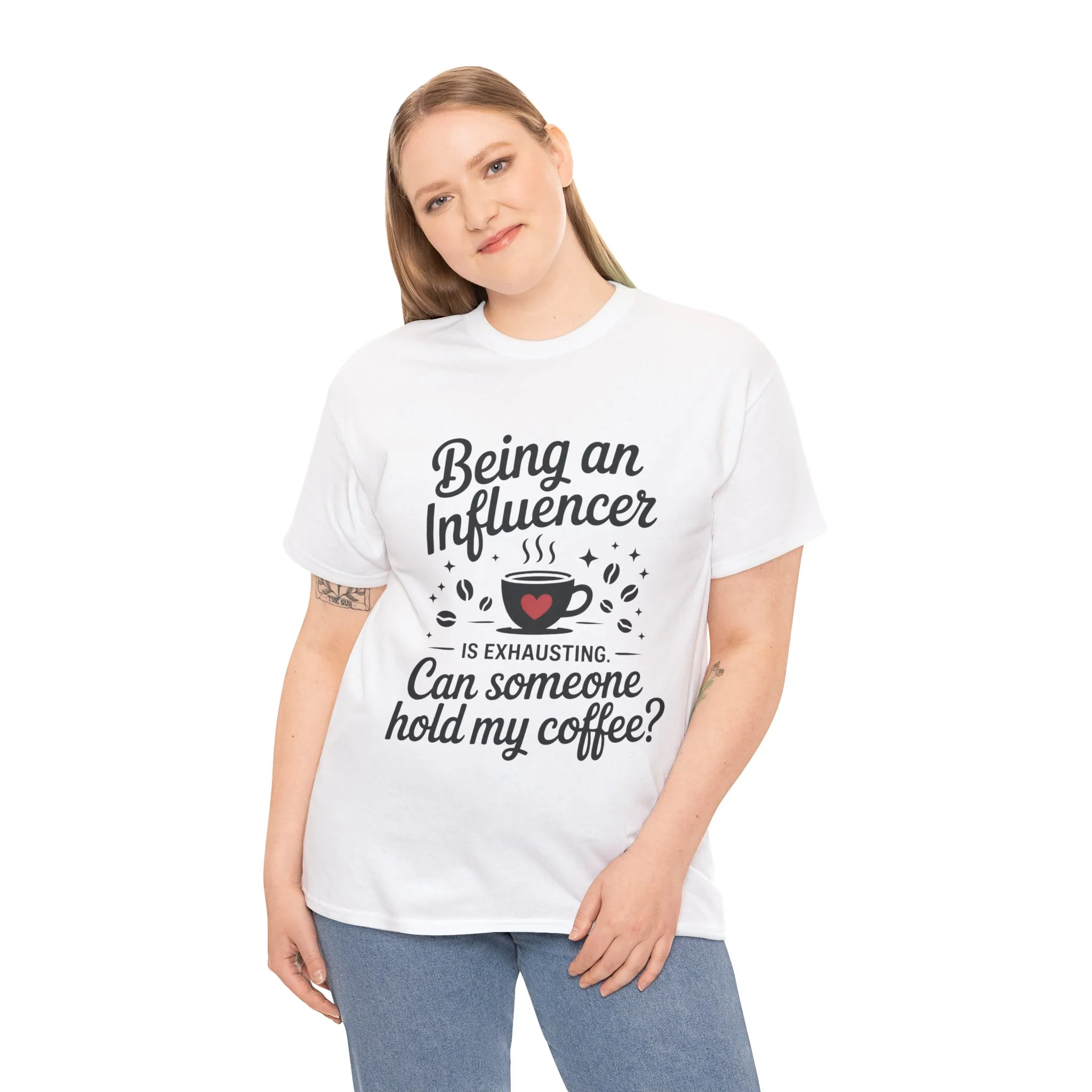 Social Media Humor Women's Shirt, Funny Influencer Tee, Content Creators, instagram girl top, tiktok fashion, Perfect for Coffee Lovers - Image 3