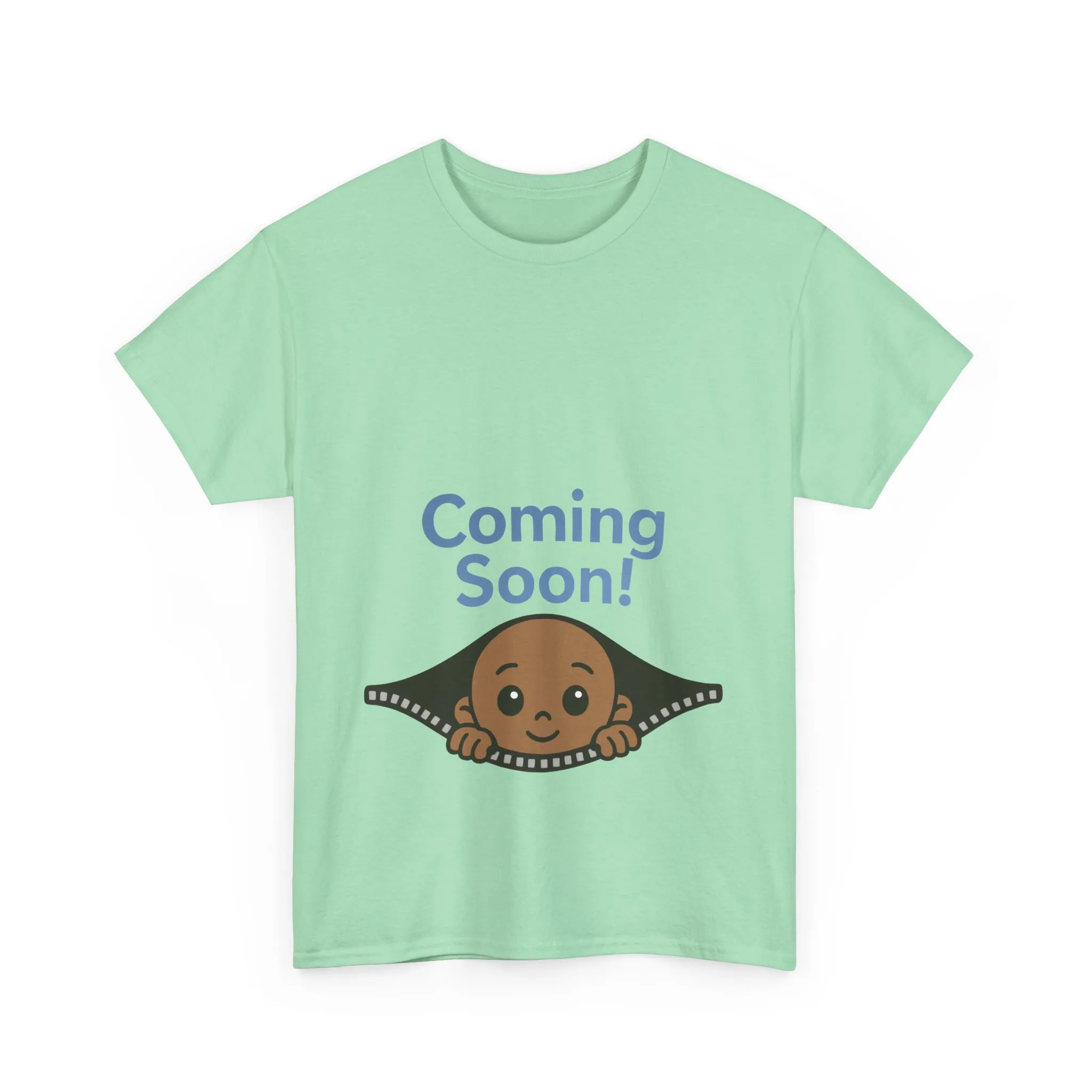 Coming Soon Maternity Tee, Cute Baby Boy Pregnancy Announcement Tee, Funny Expecting Mom Gift, Gender Reveal Tee, Baby Shower Top - Image 10