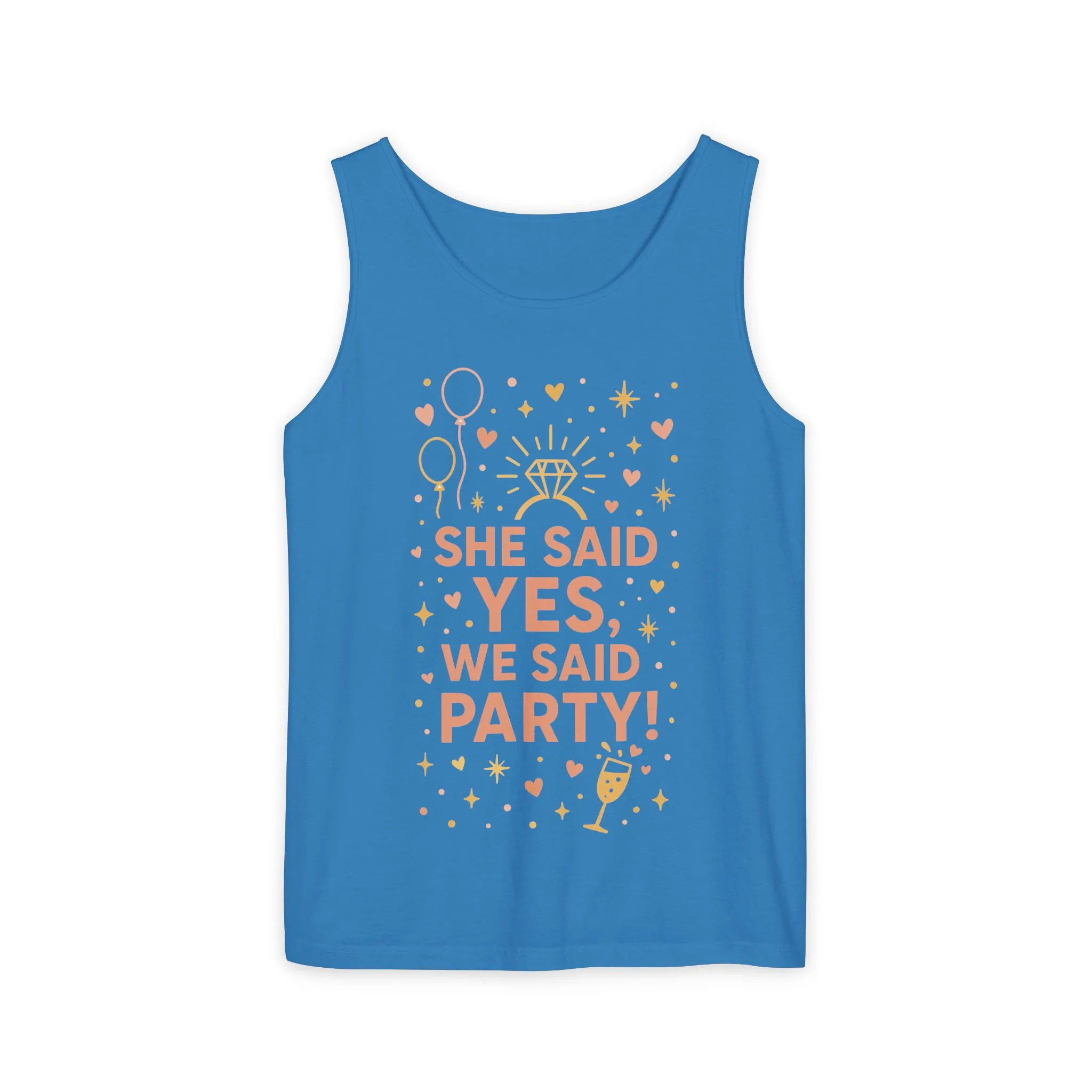 Bridal Party Tank Top, Bachelorette Party Tee, Bridesmaid Wedding Tee, Hen Party Tank, Bridal Shower, Bridesmaids Gift - Image 21