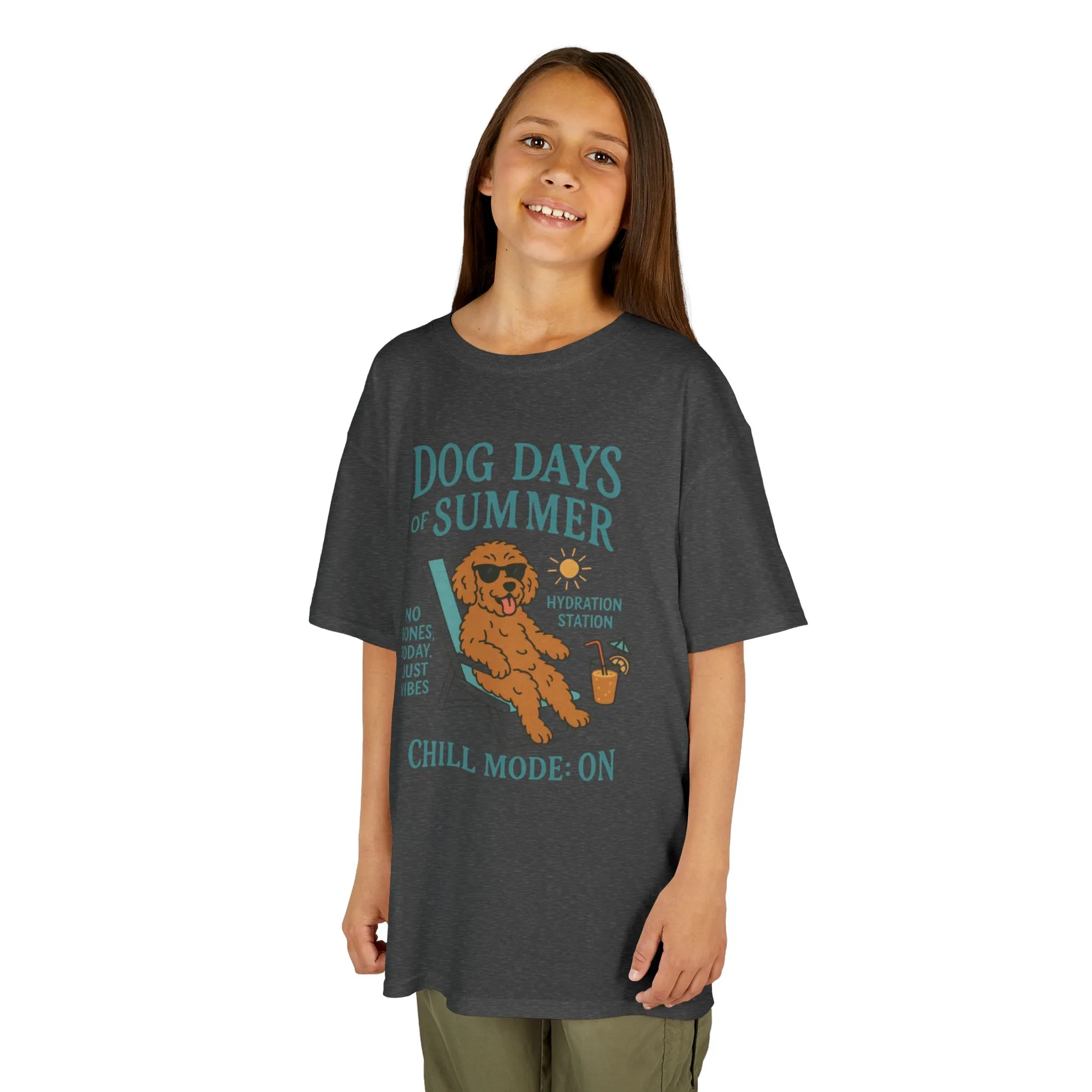Summer Chill Kids Tee, Fun Playful T-Shirt for Boys & Girls, Perfect for Summer Days, Beach Outings, Gifts, Casual Wear - Image 14