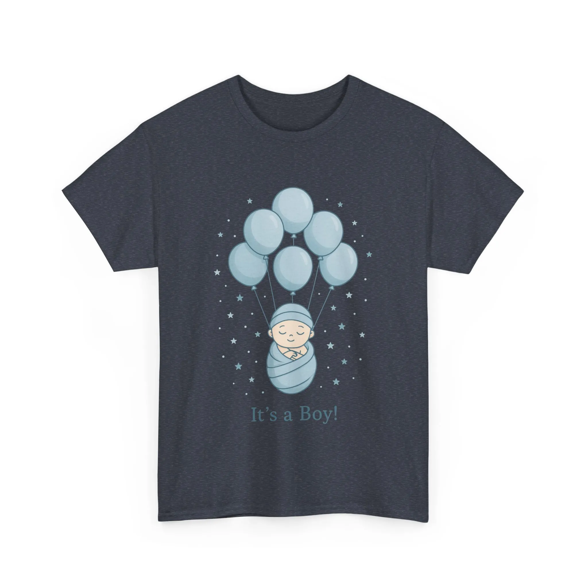 Its a Boy Maternity T-Shirt, Baby Boy Pregnancy Announcement Shirt, Gender Reveal Mom To Be Gift, Expecting Baby Shower Tee - Image 19