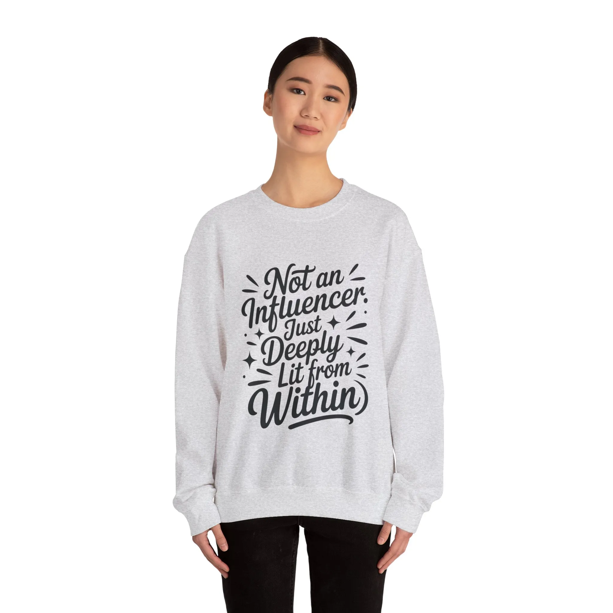 Funny Womens Crewneck Sweatshirt, Sarcastic Motivational shirt, influencer sweater, instagram girl top, witty girl shirt, tiktok fashion - Image 8