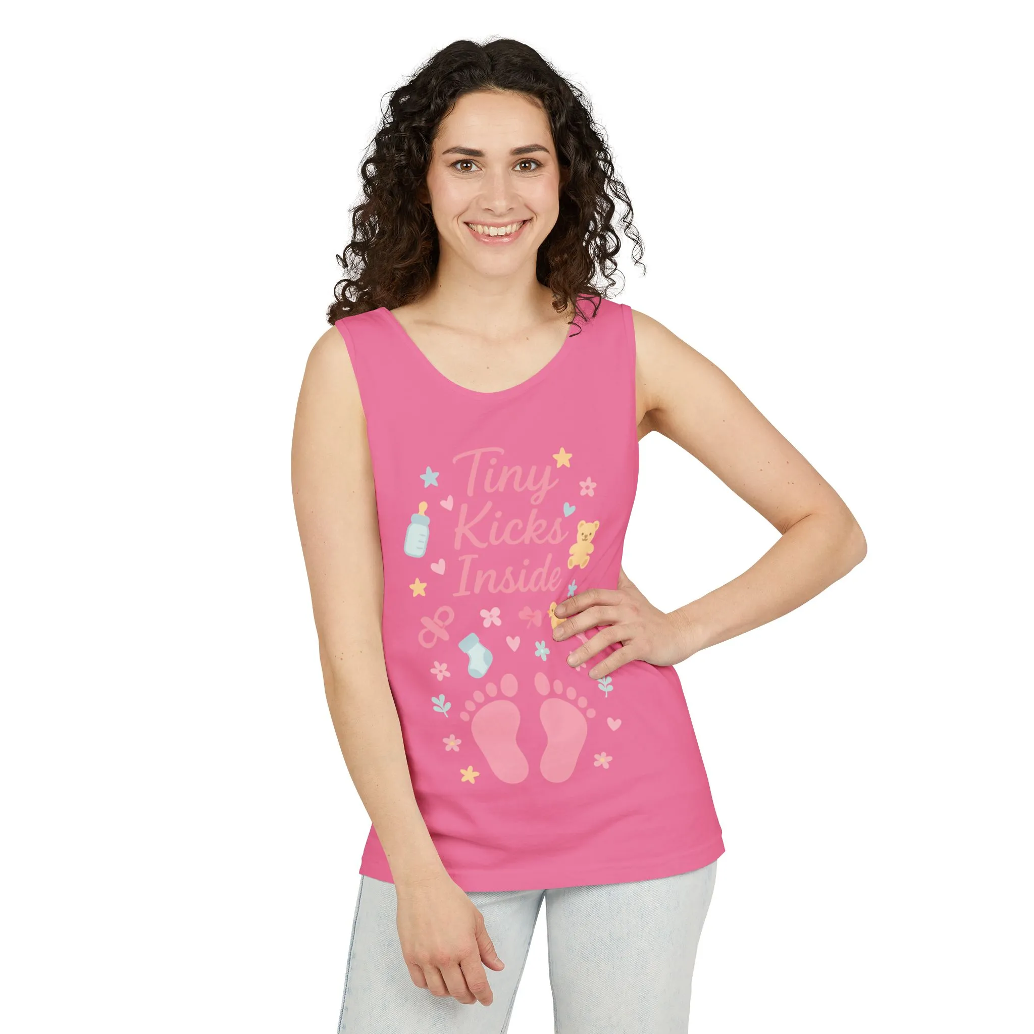 Maternity Tank Top Pregnancy Announcement Shirt, Cute Mom To Be Gift, Expecting Baby Gift, Pregnancy Reveal Top, Baby Shower Shirt - Image 18