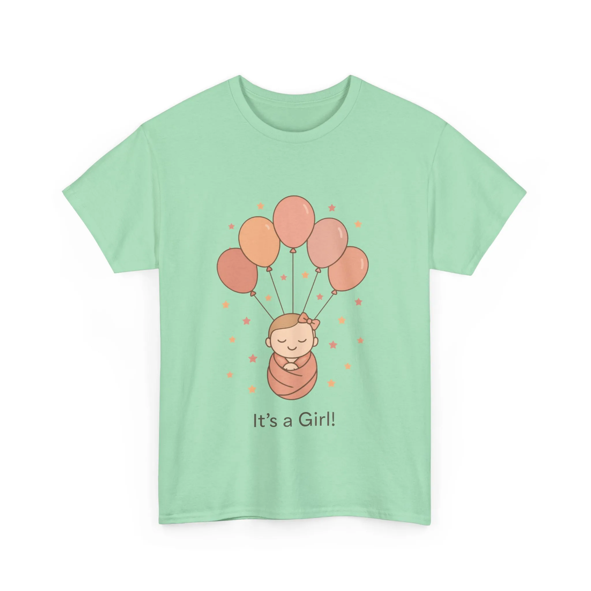 Its a Girl Maternity T-Shirt, Baby Girl Pregnancy Announcement Shirt,Mom To Be Gift, Gender Reveal Tee, Baby Shower Top, Gender Reveal Party - Image 13