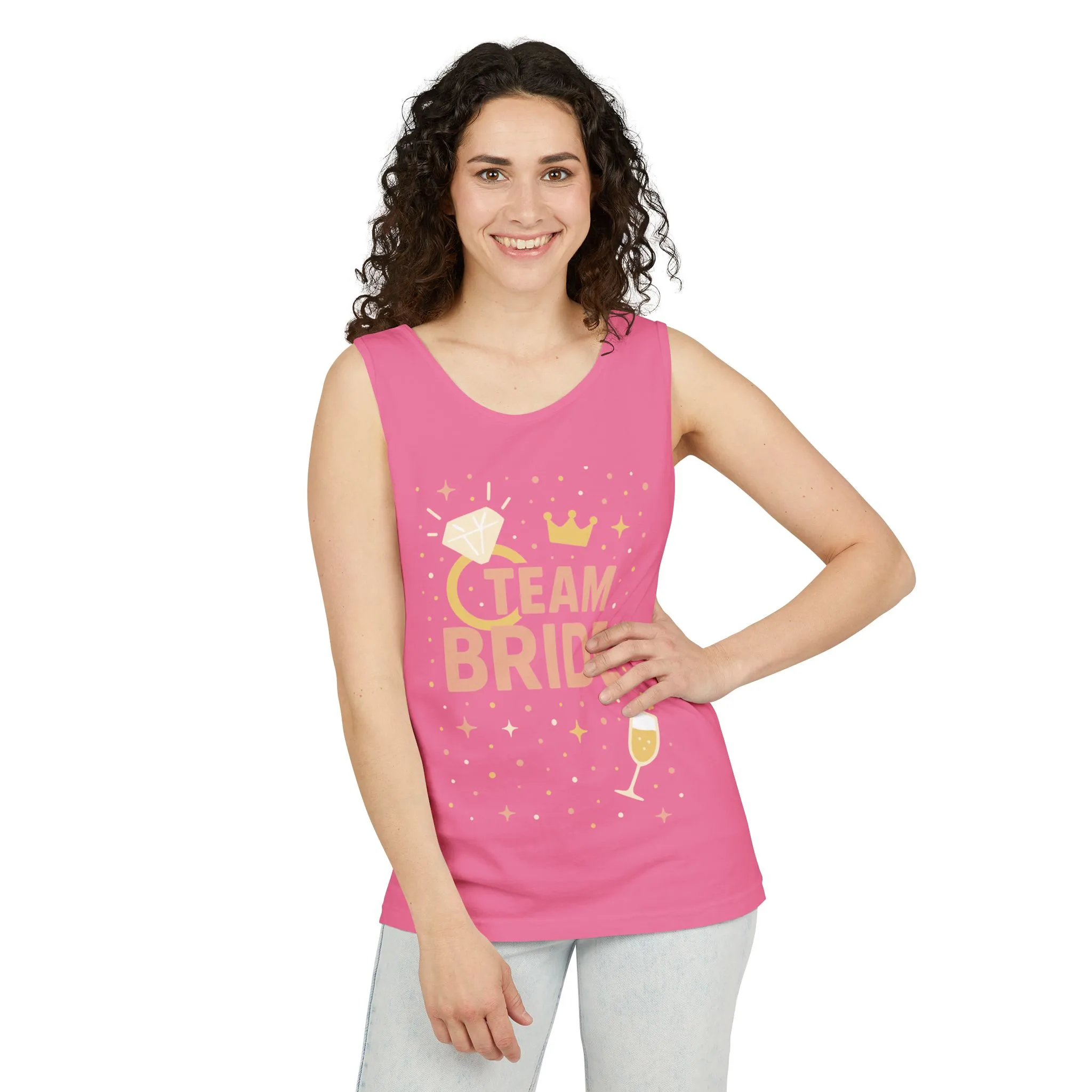 Team Bride Tank Top, Bachelorette Party Tee, Bridesmaid Wedding Tee, Hen Party Shirts, Bridal Shower, Bridesmaids Gift - Image 20