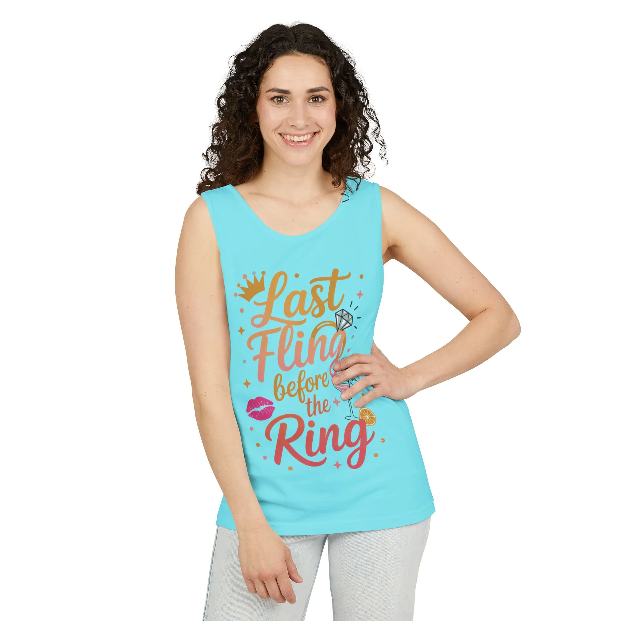 Last Fling Before the Ring T-Shirt, Bachelorette Party Tee, Bridesmaid Wedding Tee, Hen Party Shirts, Bridal Shower, Bridesmaids Gift - Image 22