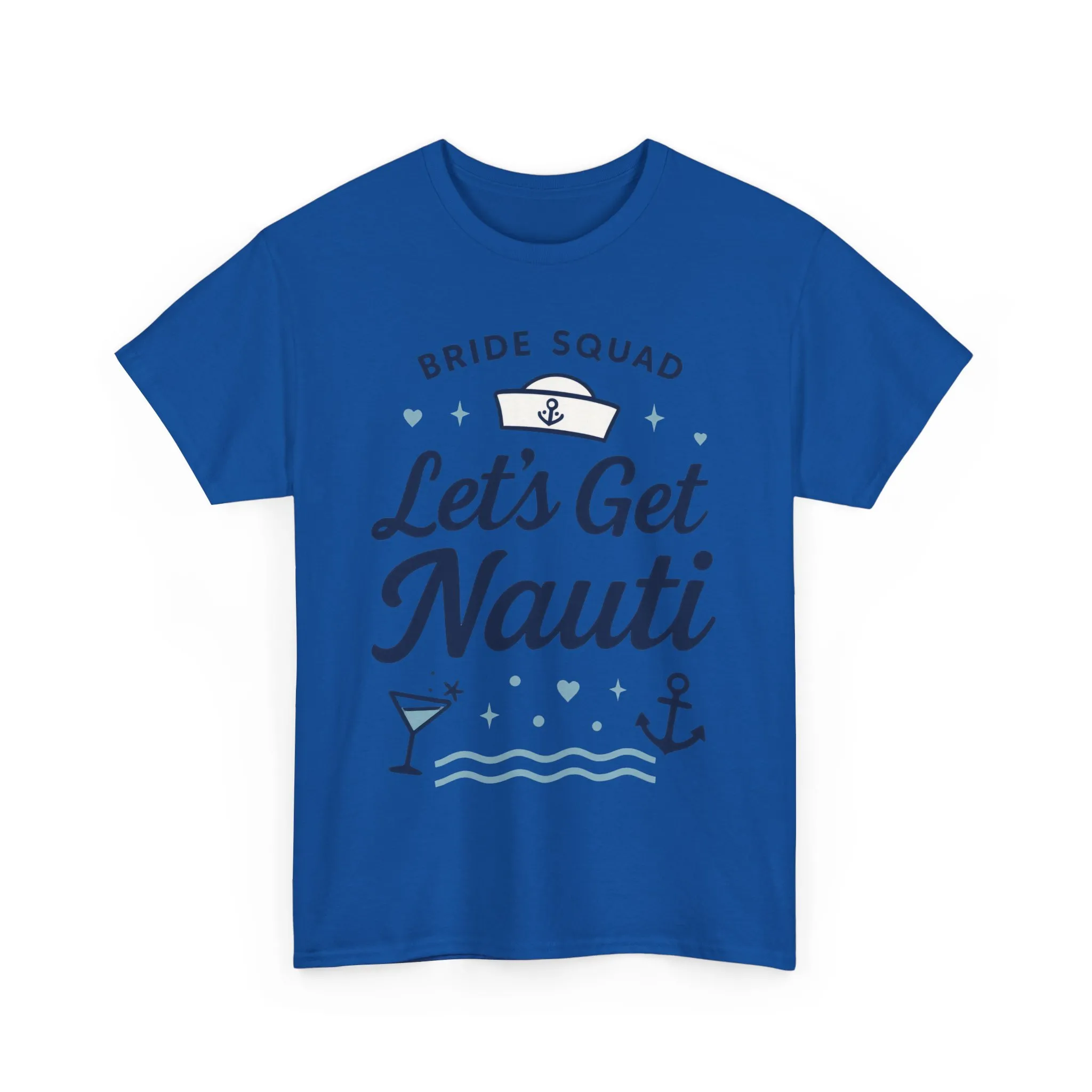 Lets Get Nauti Shirt, Nautical Bachelorette Party Tee, Bride Squad Gift, Bridesmaid Hen Party Top, Fun Nautical Wedding Shirt - Image 31
