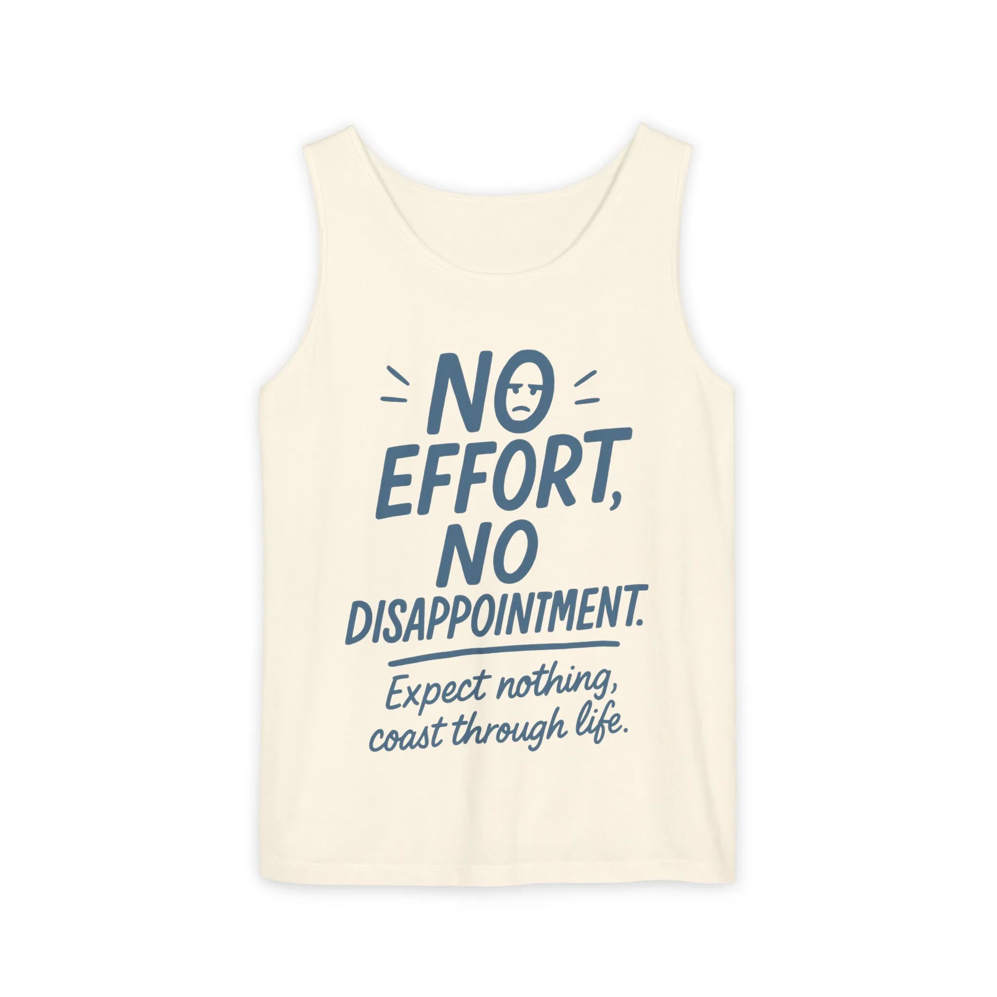 No Effort Womens Tank Top, Funny Lazy Life Quote, Workout Humor Sleeveless Shirt, Casual Gym Top, Gift for Her, Perfect for Lazy Days - Image 5