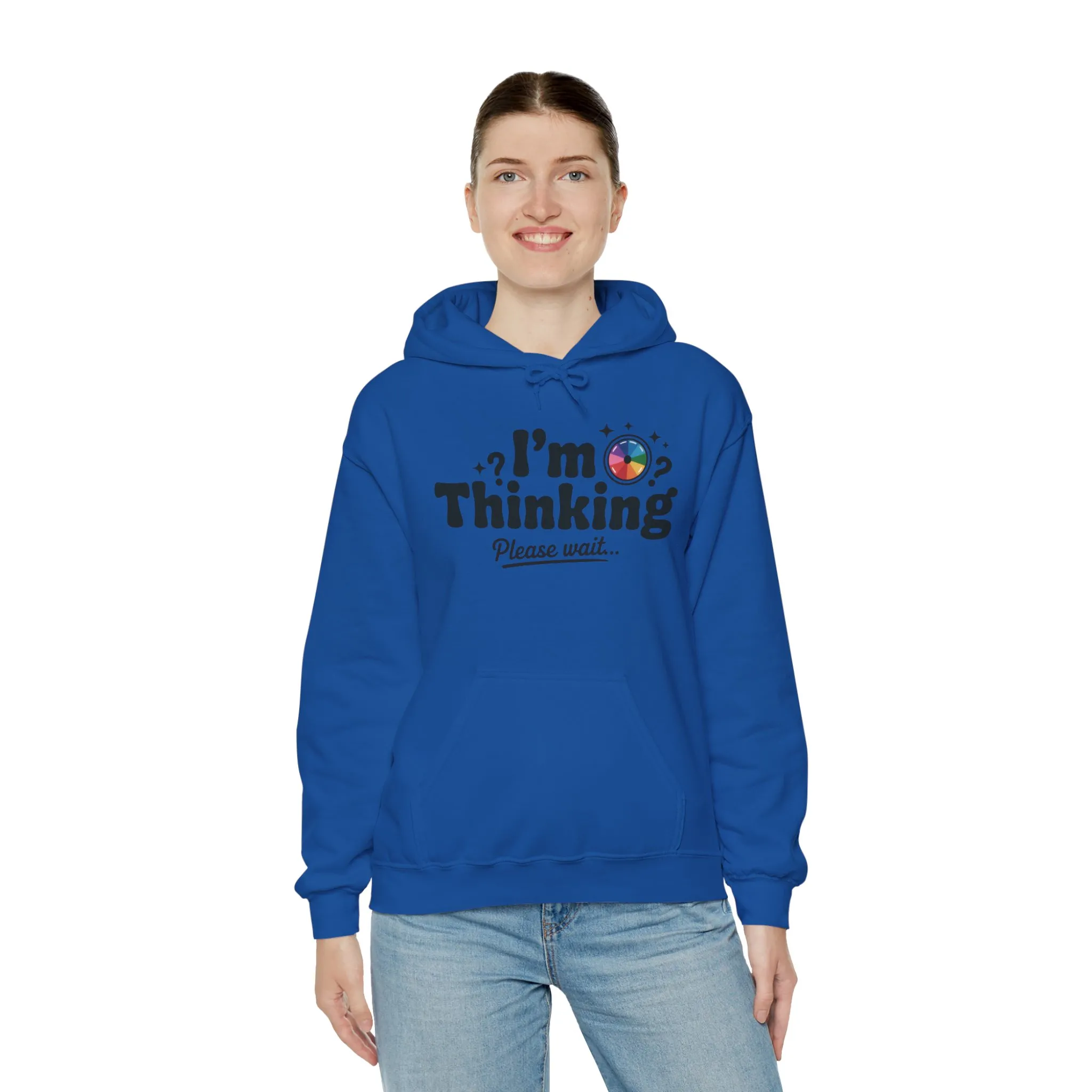 Playful Thinking Womens Hooded Sweatshirt, Womens Hoodie, Brainstorming Buddy, Thoughtful Gift, Cute Geeky Gift for Introverts, Programmers - Image 18